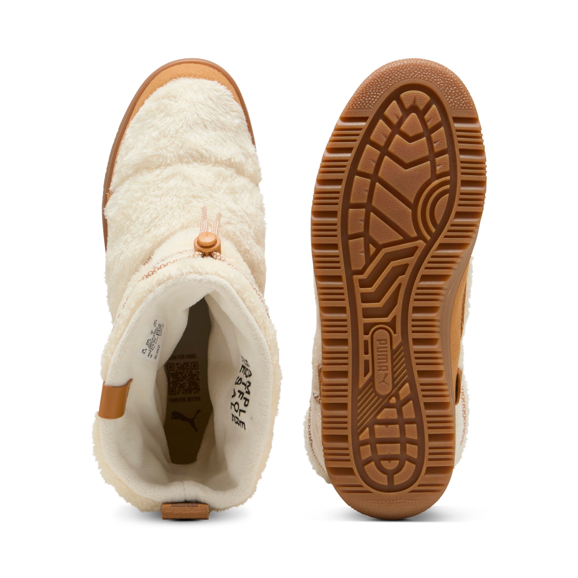 PUMA Winterboots »SNOWBAE SUEDE WNS«  mit Schnürung, profiliertes Gummi-Laufsohle