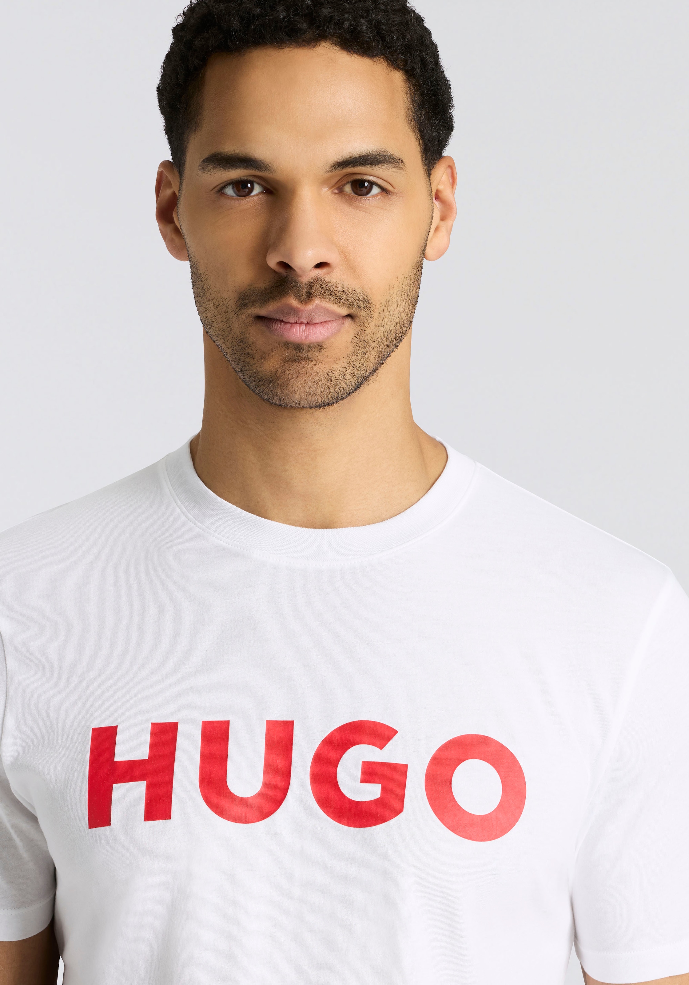 HUGO T-Shirt »Dulivio« Rundhalsausschnitt, Regular Fit, Must have Basic