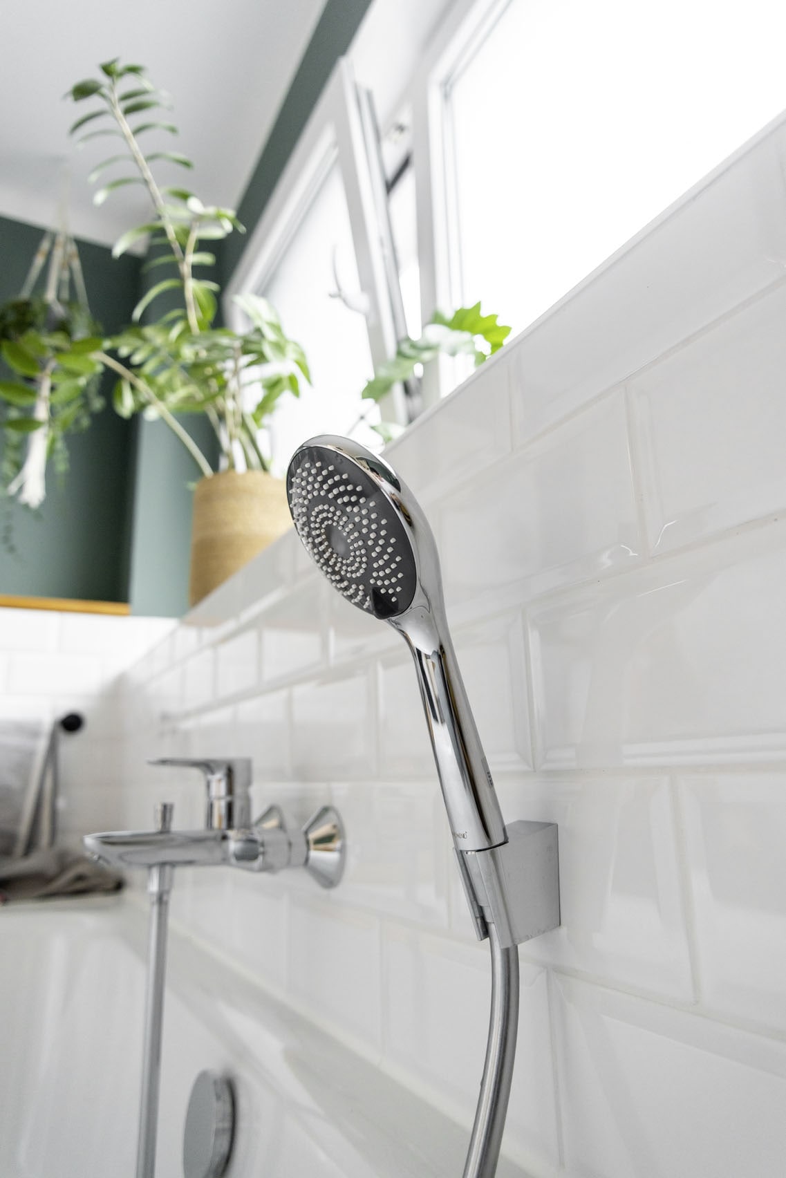 WENKO Handbrause »Watersaving System« Durchmesser 9,6 cm