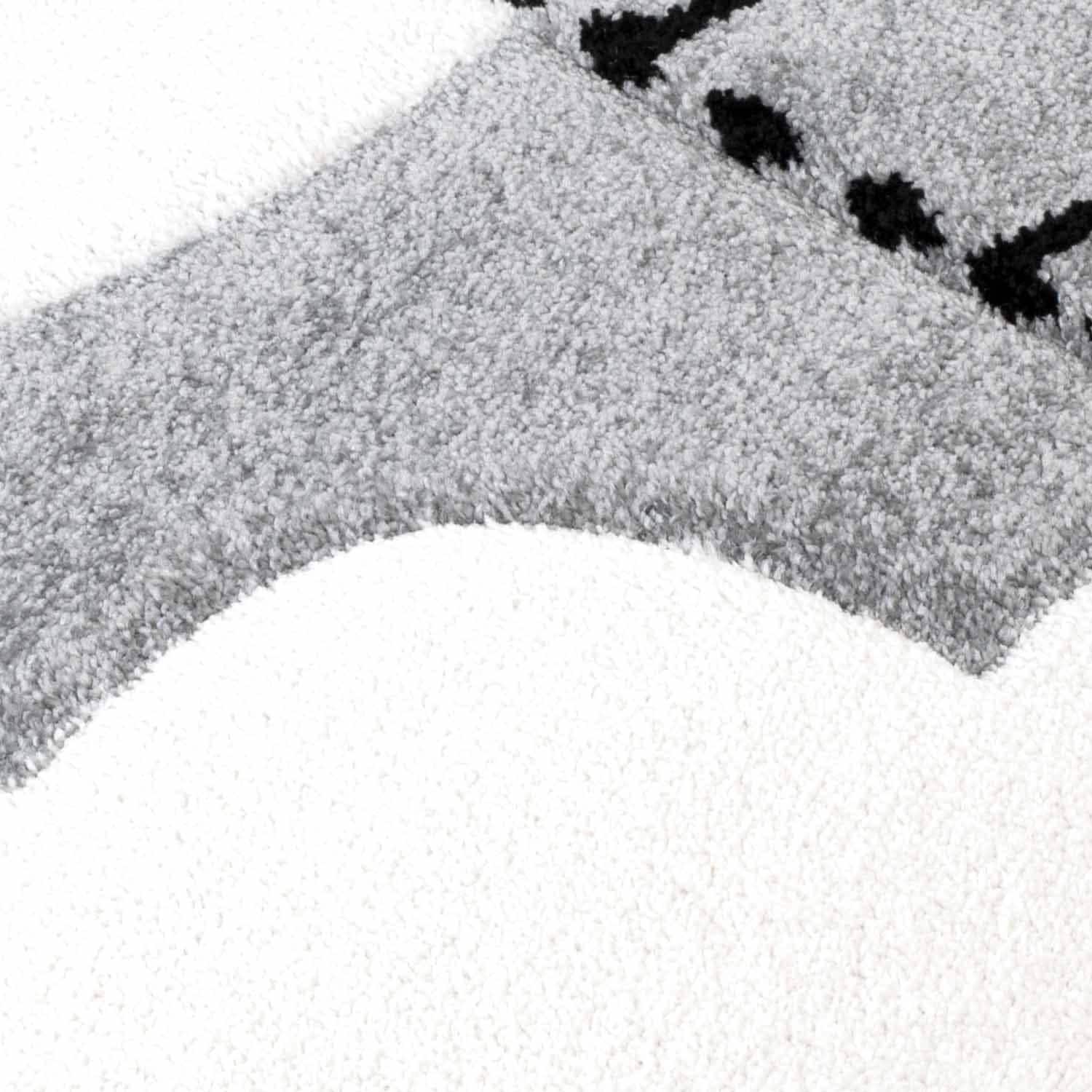 Carpet City Kinderteppich »Bueno Kids 1314« rund 13 mm Höhe Spielteppich, Mond, 3D-Effekt, Weicher Flor, Pflegeleicht