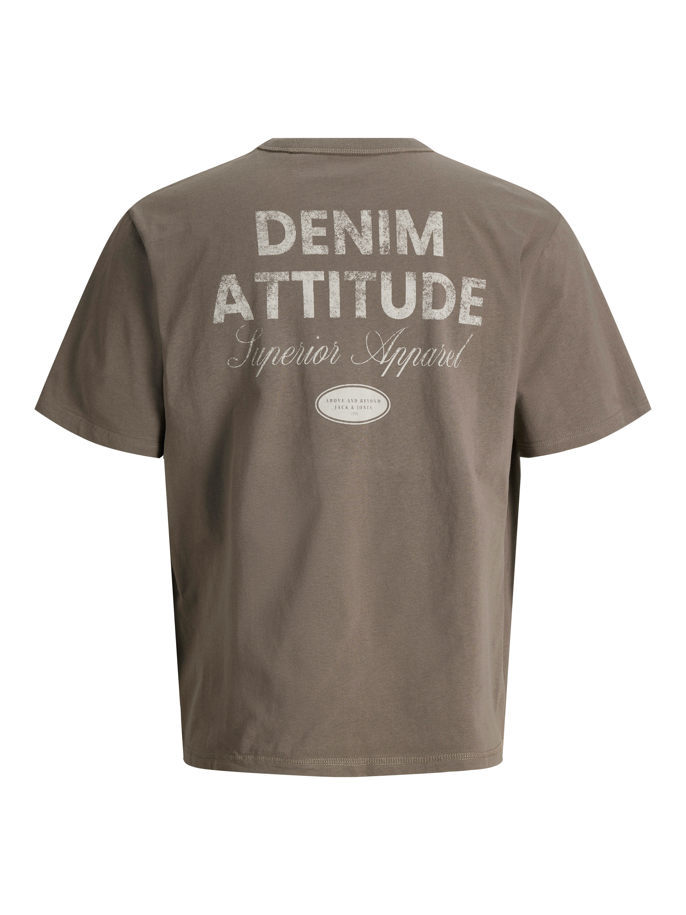 Jack & Jones Rundhalsshirt »JJEDOVER GRAPHIC TEE SS CREW NECK SN« Baumwolle, relaxed fit