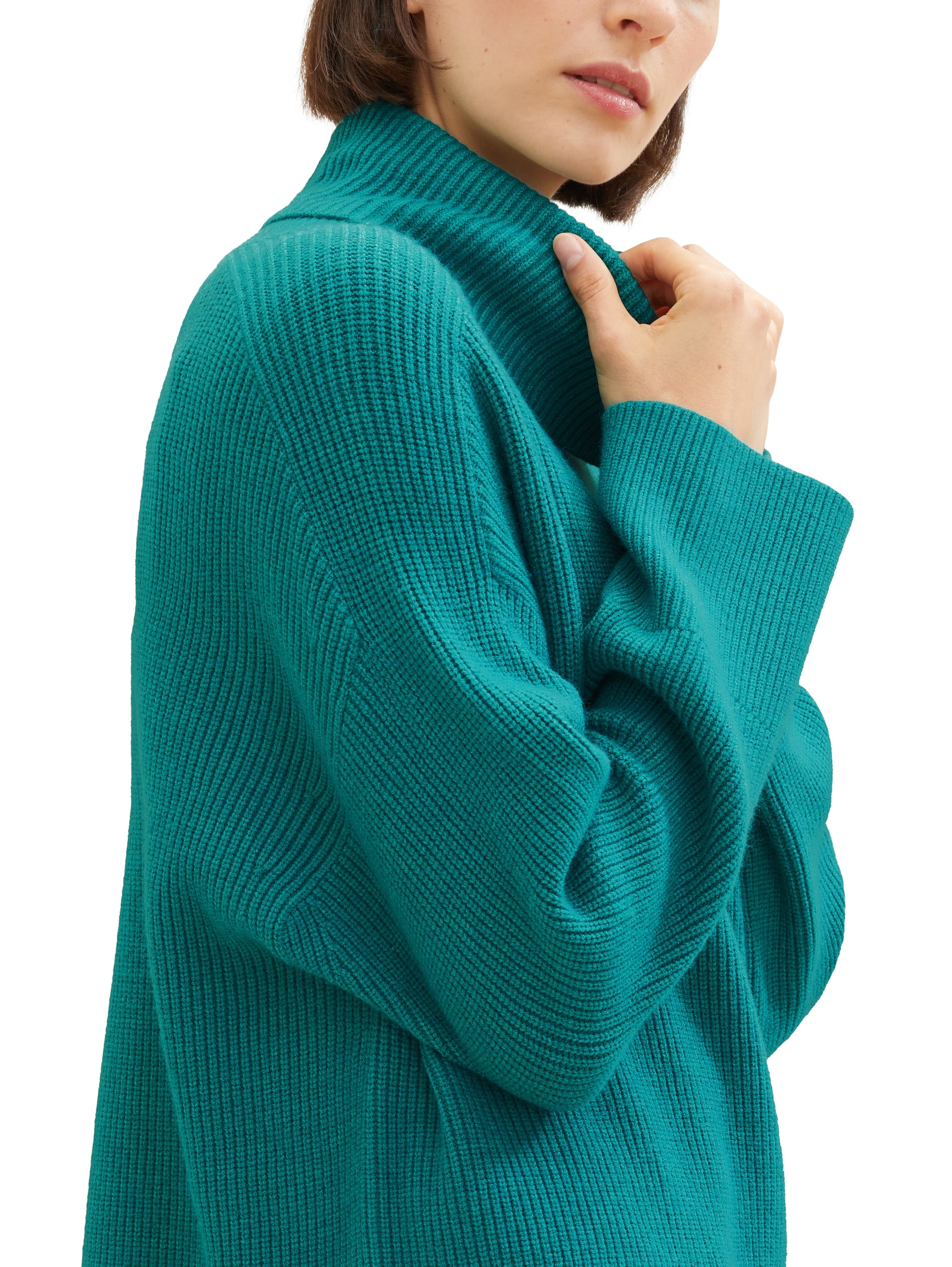 TOM TAILOR Strickpullover, mit Markenlabel