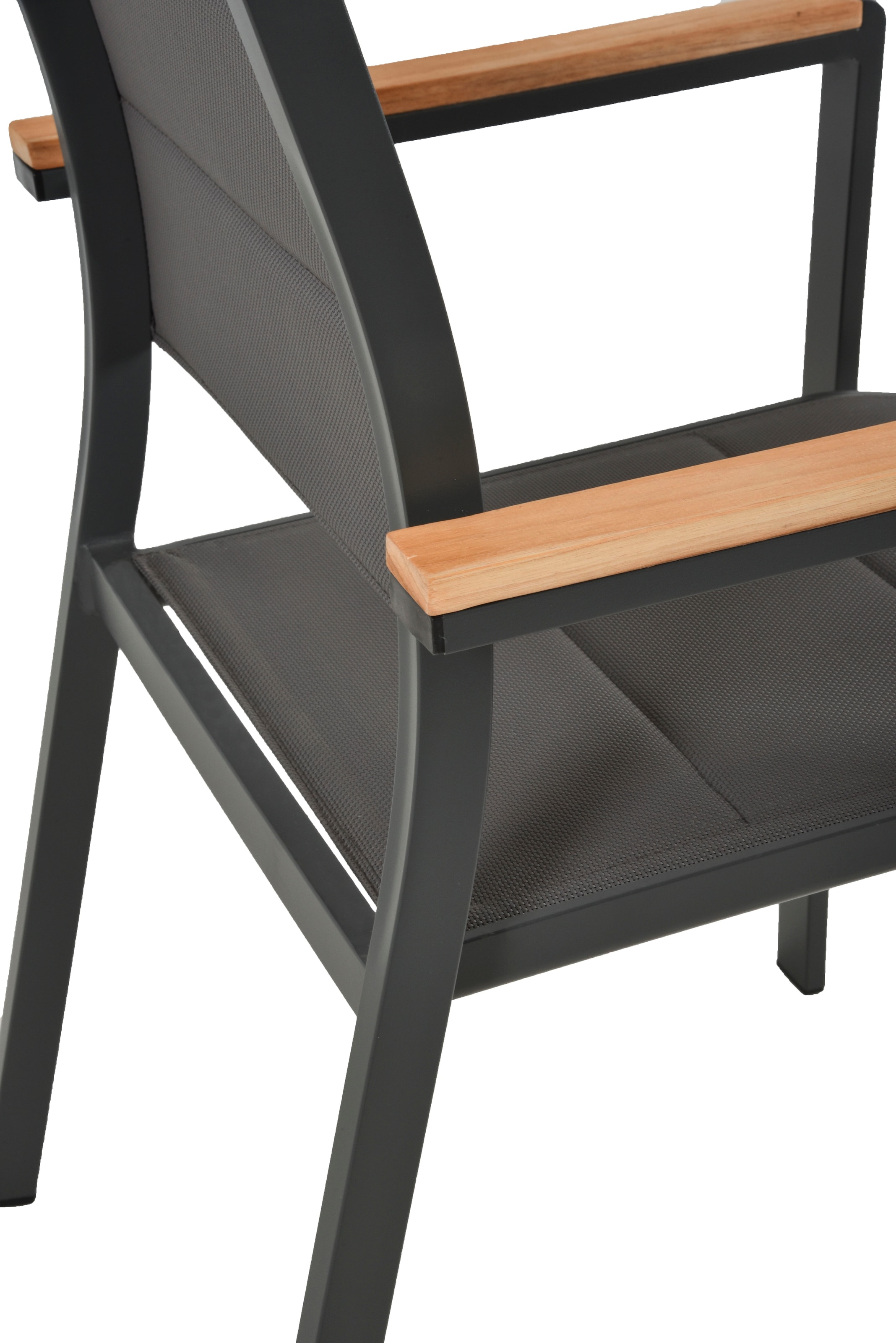 Garden Pleasure Garten-Essgruppe », Tischgruppe »RANA/DAVINA Set 03«« Set, 7 Stk. tlg. 6 Stühle (stapelbar), 1x Ausziehtisch LxB: 200-260 x100 cm