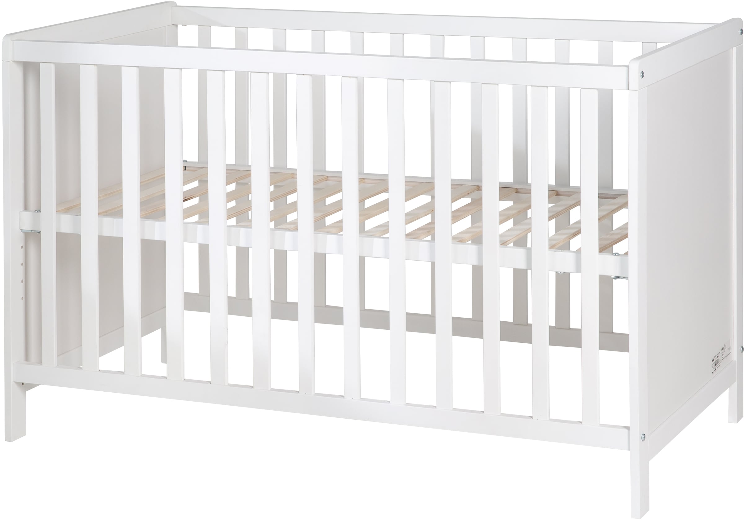 roba® Babymöbel-Set »Style«, (Spar-Set, 2 St., Kinderbett, Wickelregal), mit Kinderbett und Wickelregal