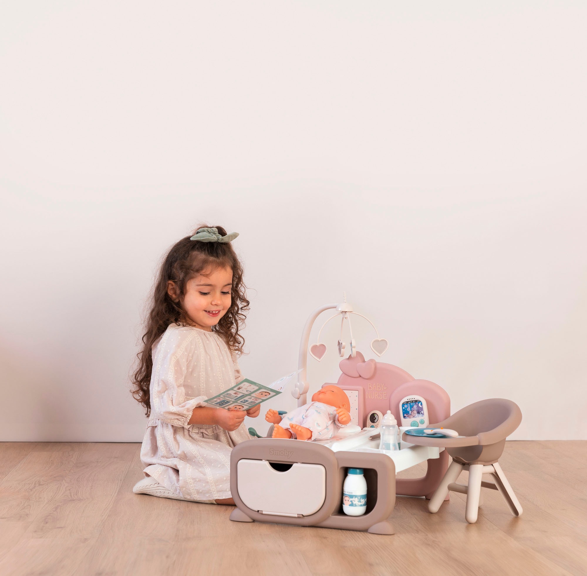 Smoby Puppen Pflegecenter »Baby Nurse, Cocoon 3-in-1«, mit Sound; Made in Europe