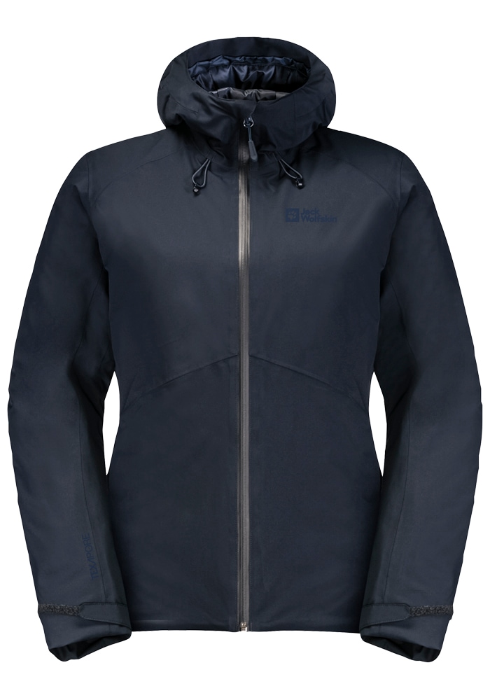 Jack Wolfskin Outdoorjacke »WISPER INS JKT W«, mit Kapuze