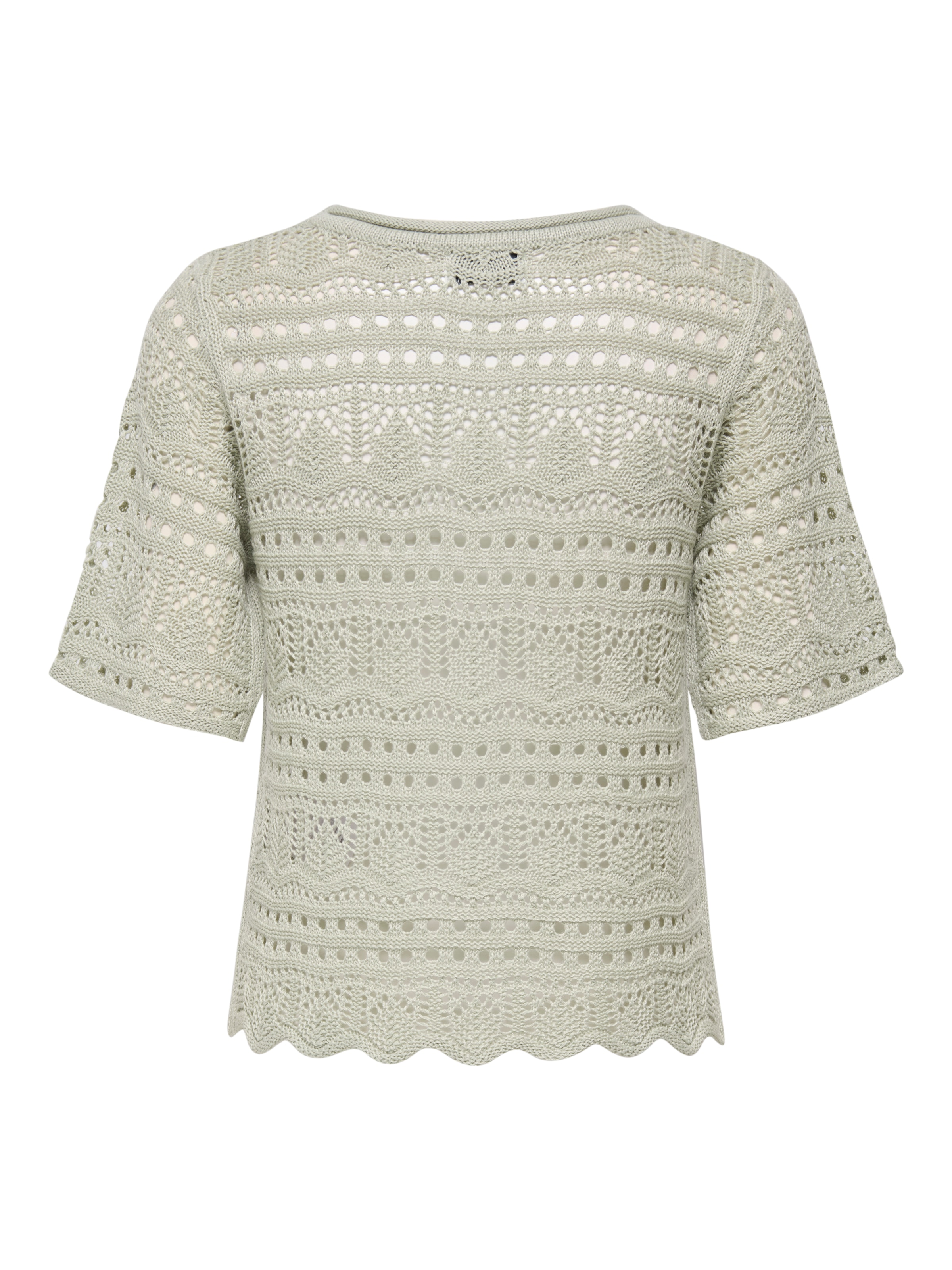 JDY Kurzarmpullover »JDYSUN LAY 2/4 PULLOVER KNT NOOS« Strukturstrick