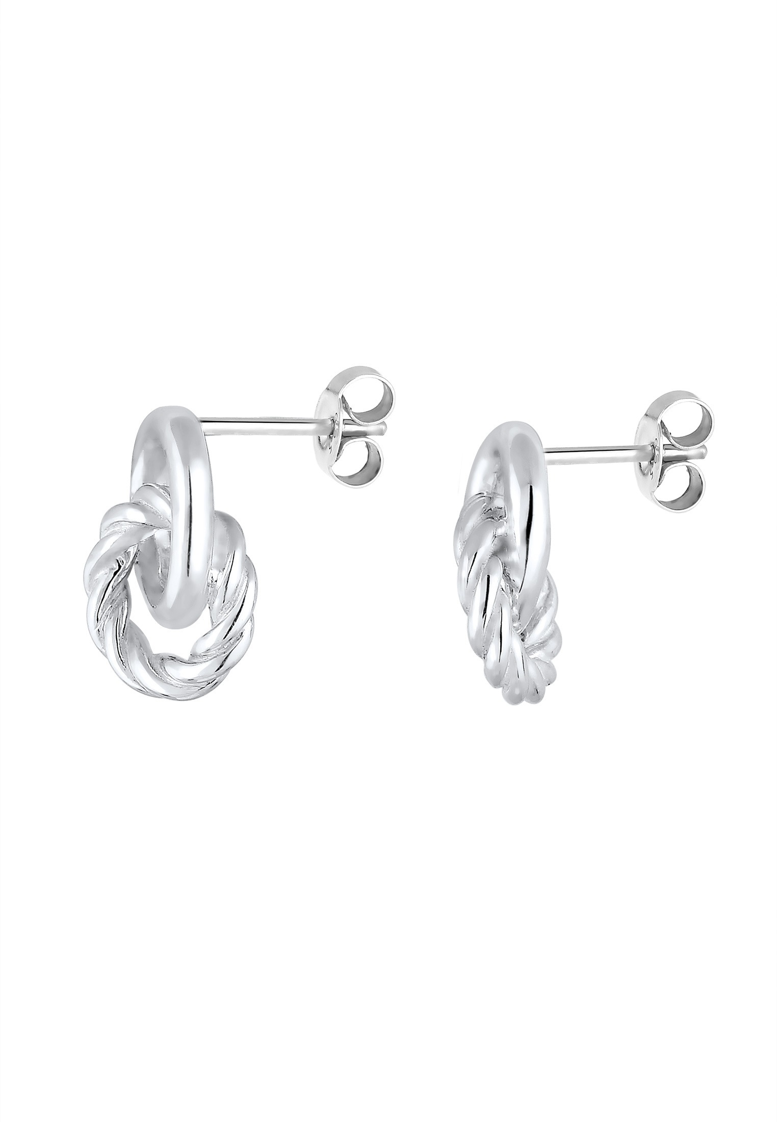 Elli Paar Ohrstecker »Ohrringe Ohrstecker Kreis Knoten 925 Sterling Silber«