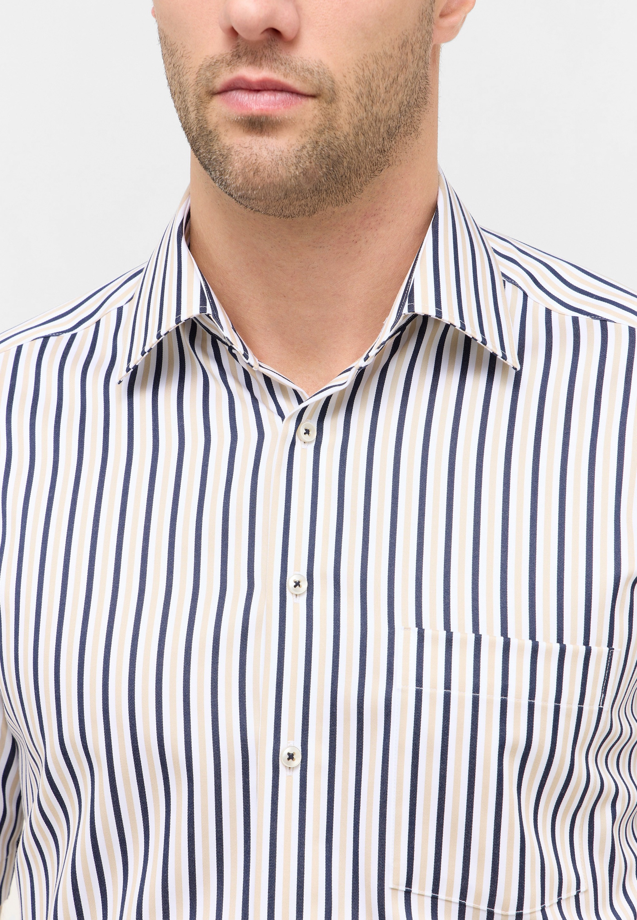 Eterna Kurzarmhemd »MODERN FIT« NON IRON (bügelfrei)