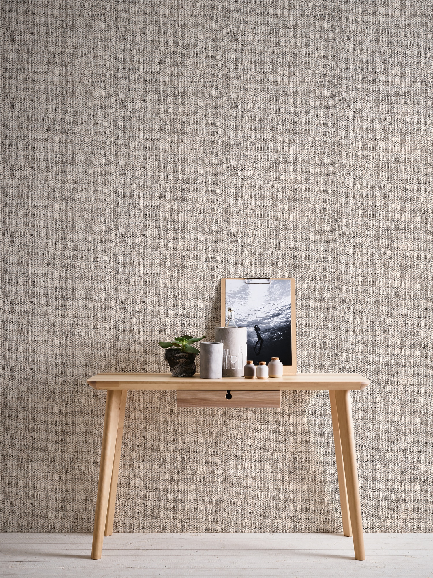 A.S. Création Vliestapete »Attractive 2 Tapete mit grober Struktur« gemustert | matt | neutral strukturiert Strukturtapete Strukturtapete einfarbig strukturiert modern Design