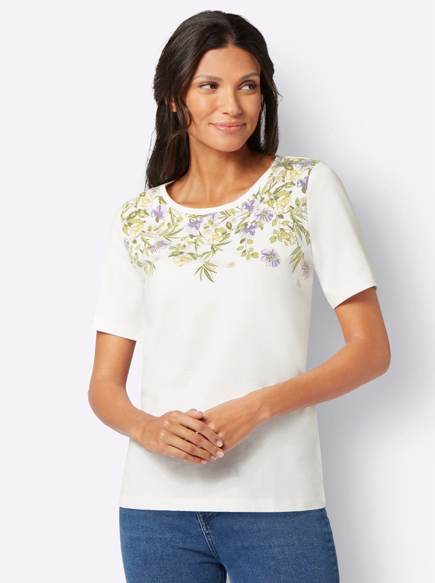 Classic Basics Kurzarmshirt »Kurzarm-Shirt«, (1 tlg.)