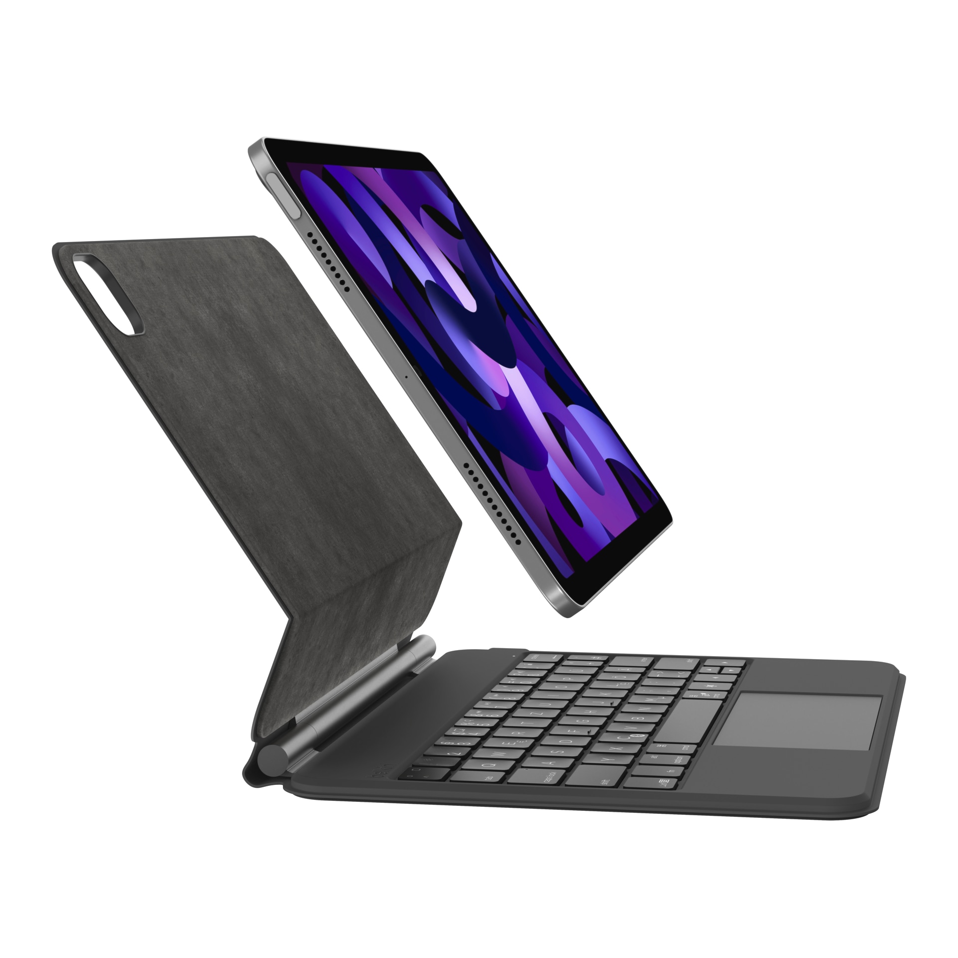 Belkin Wireless-Tastatur »Pro Tastatur mit Hülle für Apple iPad Air 10,9 und iPad Pro 11«, (Schutzhülle)