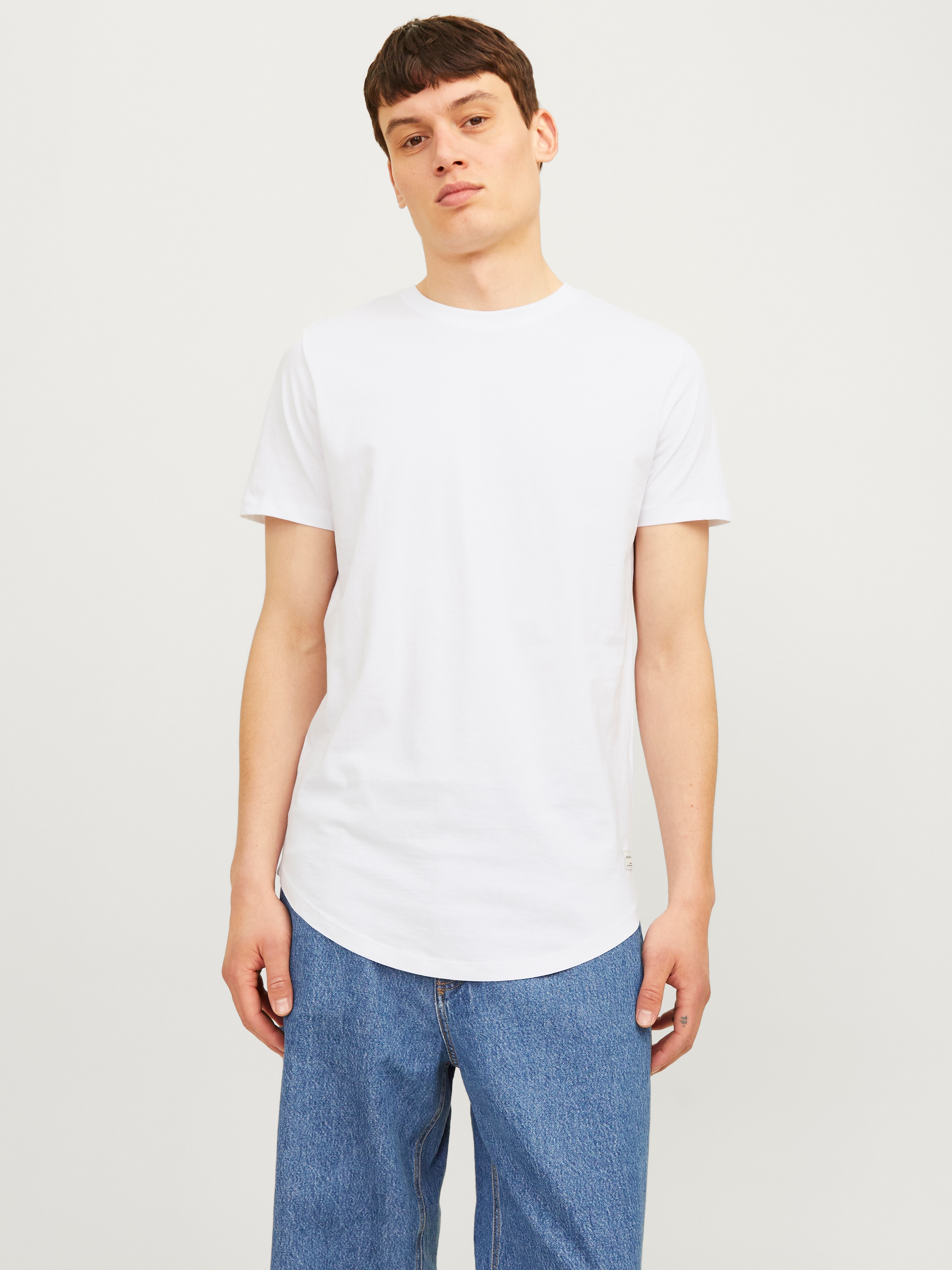 Jack & Jones Rundhalsshirt »JJENOA TEE SS CREW NECK 7PK MP NOOS«, (Packung, 7 tlg.)