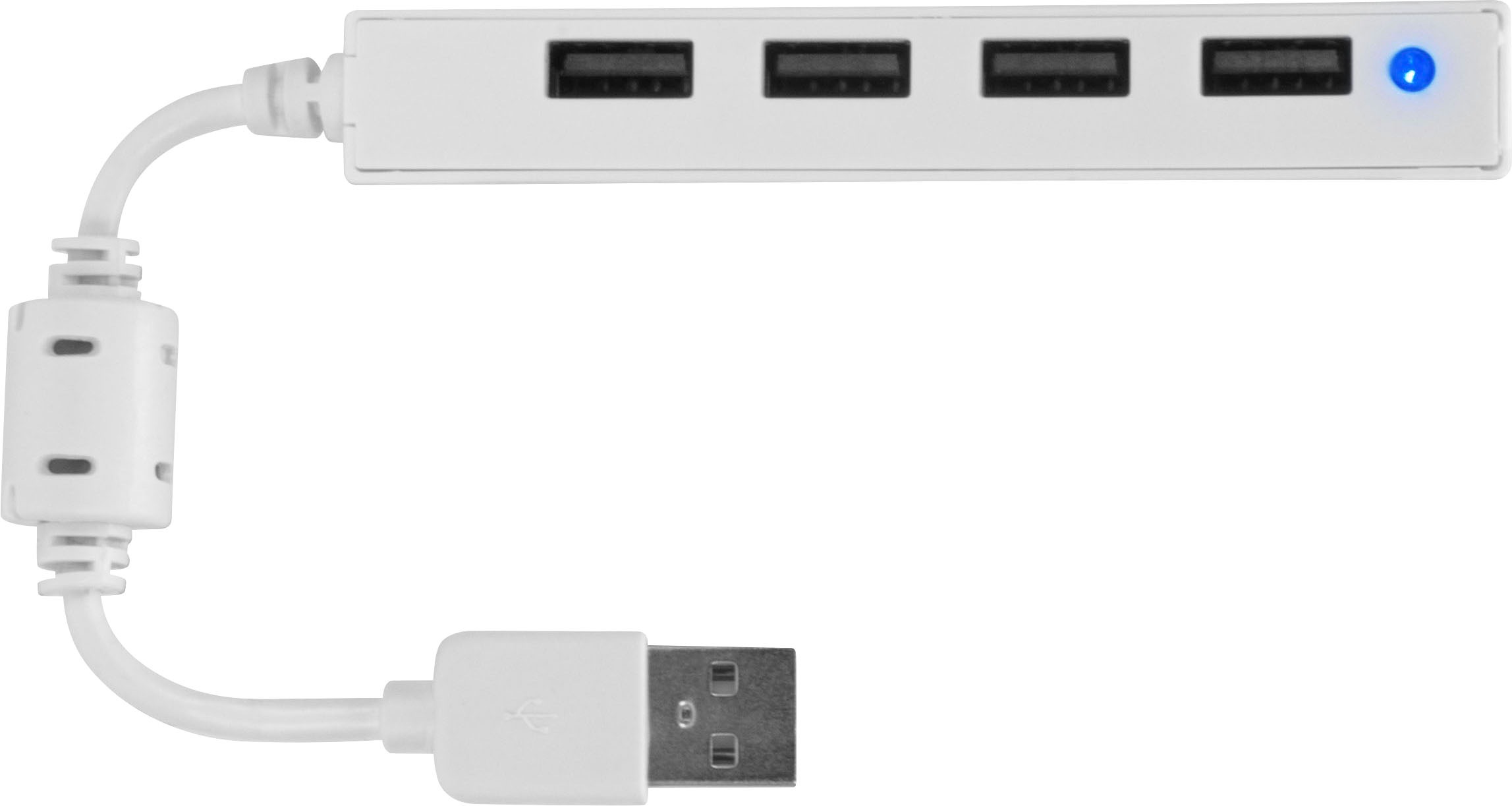 Speedlink USB-Adapter »SNAPPY SLIM USB Hub, 4-Port, USB 2.0«, passiv