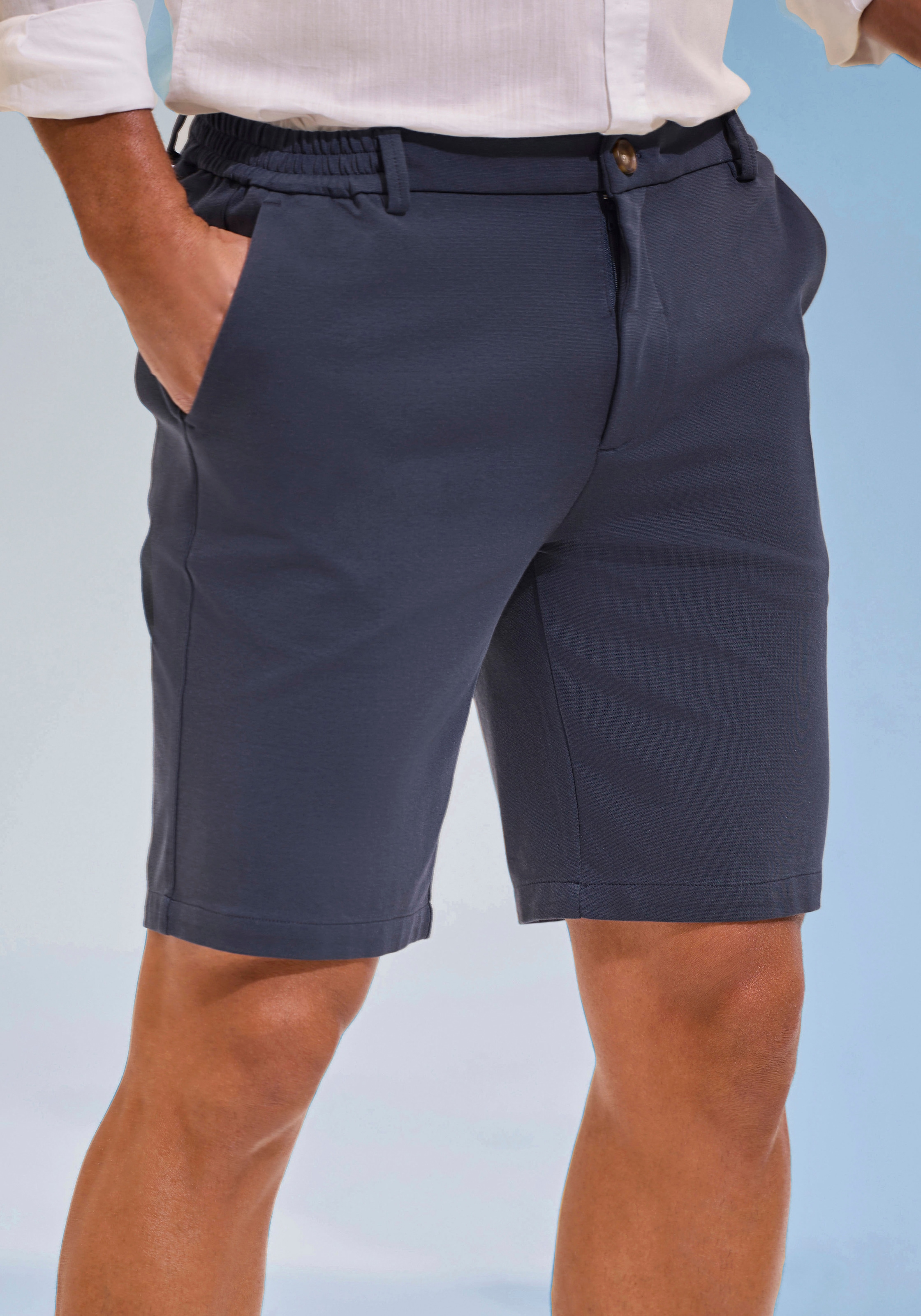 H.I.S Shorts », Dehnbund-Hose mit seitlichem Gummizug,  auch in großen Größen«  Komfortbund - besonders bequem