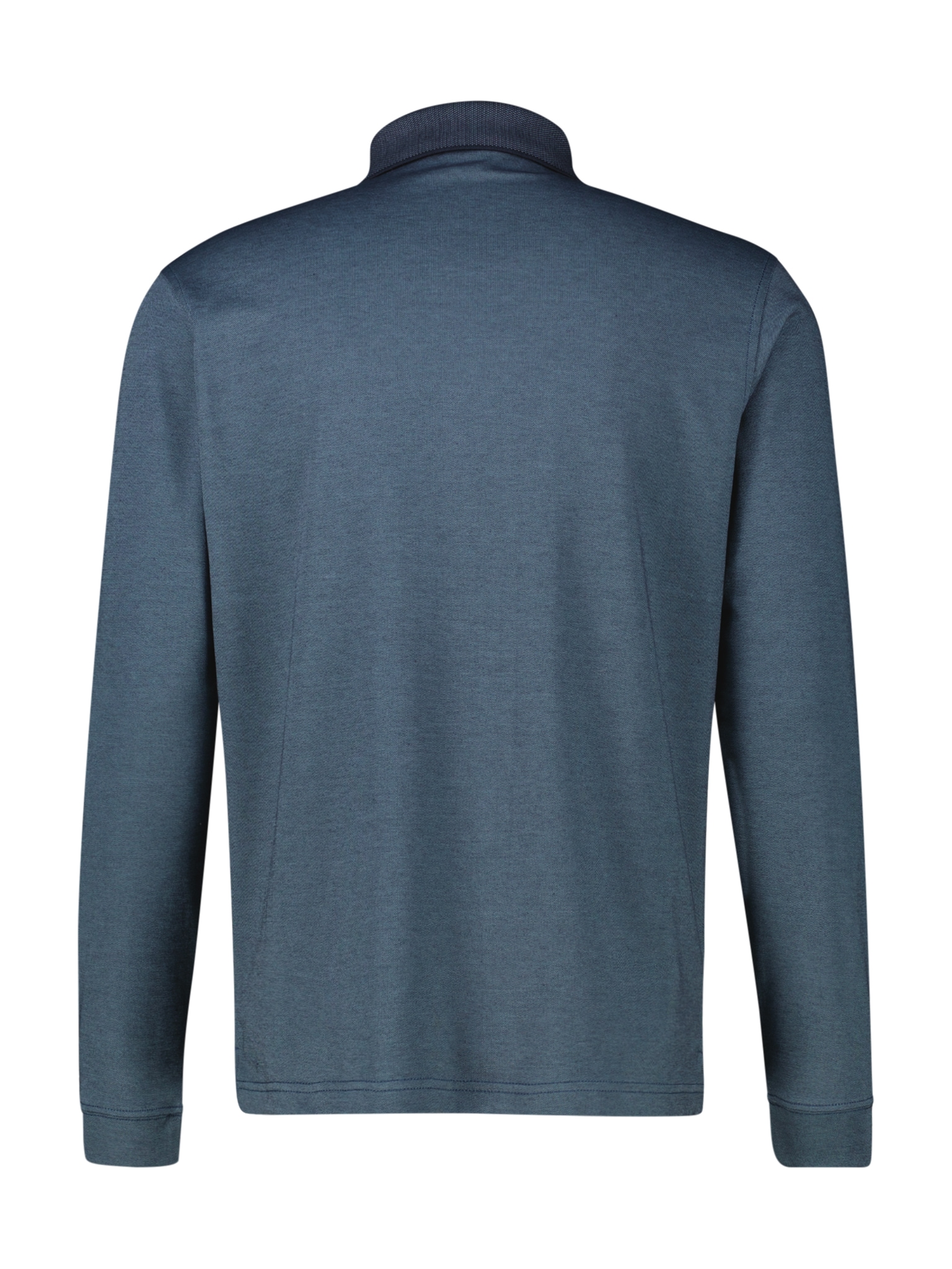 LERROS Langarm-Poloshirt, mit Logo-Stickerei