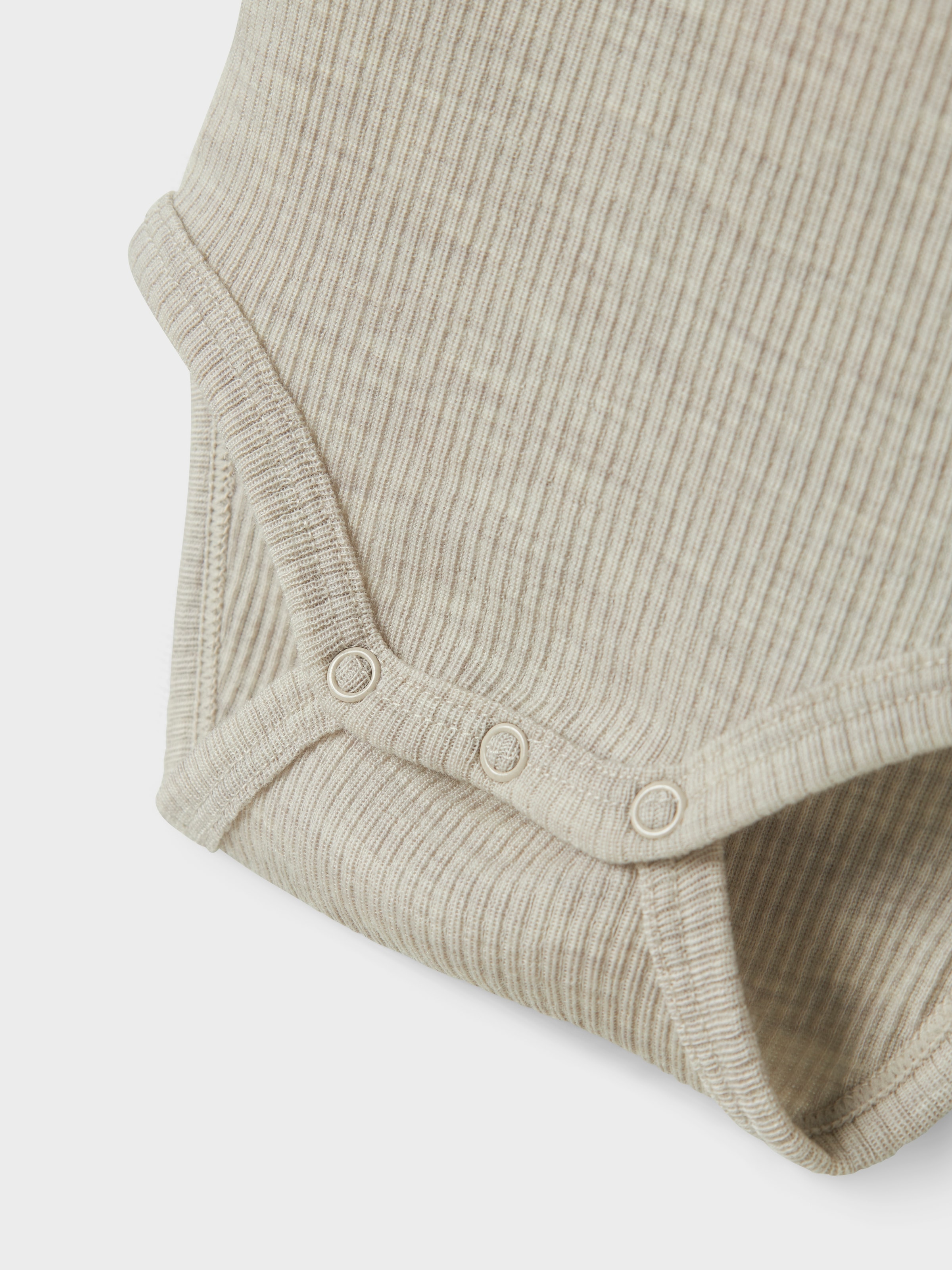Name It Langarmbody »NBNWAX WOOL RIB LS BODY NOOS«, aus reiner Merinowolle