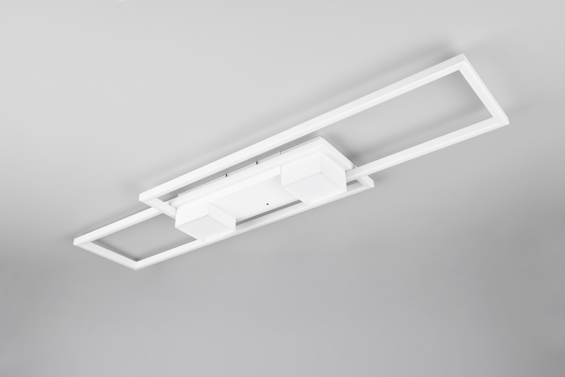 TRIO Leuchten LED Deckenleuchte »ALBANY LED Deckenlampe 37W 4300 Lumen warmweiß bis kaltweiß 2700-6500K« LED-Board 1 Stk. warmweiß - kaltweiß Fernbedienung, Lichtfarbe einstellbar, Memory, Nachtlicht, dimmbar