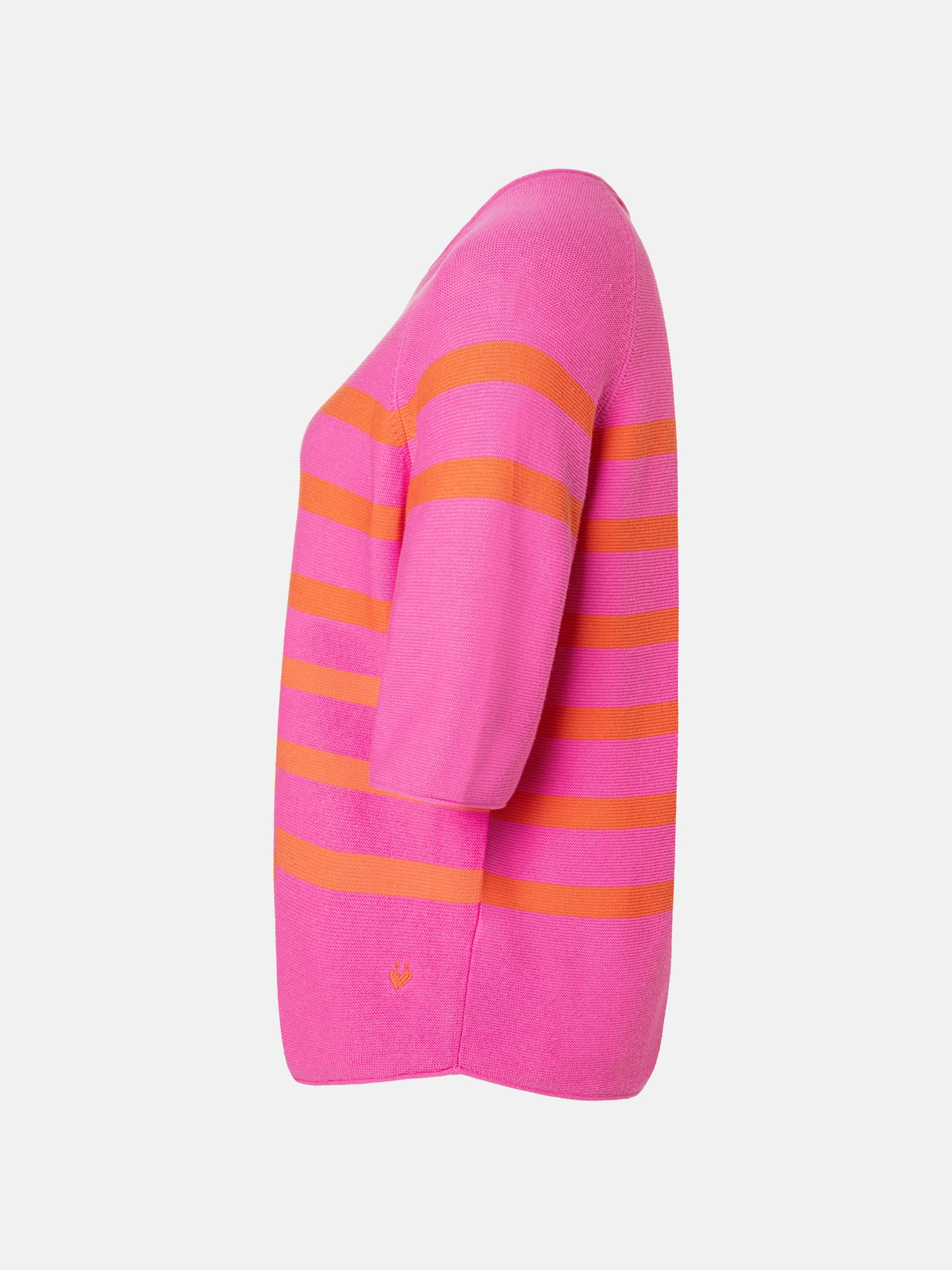Lieblingsstück Kurzarmpullover »KlerariEP« Halbarm mit Rundhals, gestreift