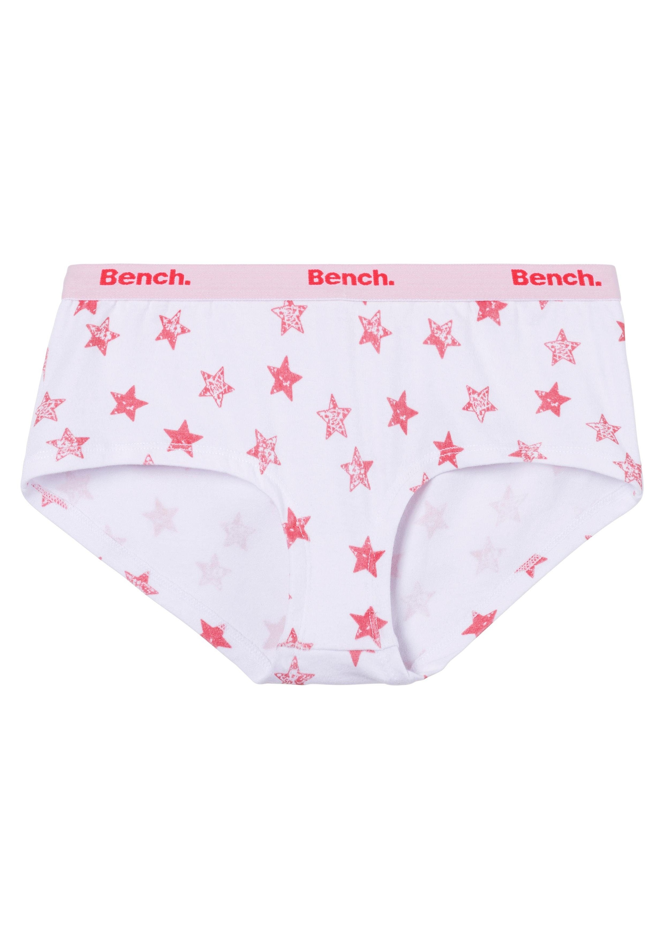 Bench. Panty, (Packung, 3 St.), mit Sternen-Druck