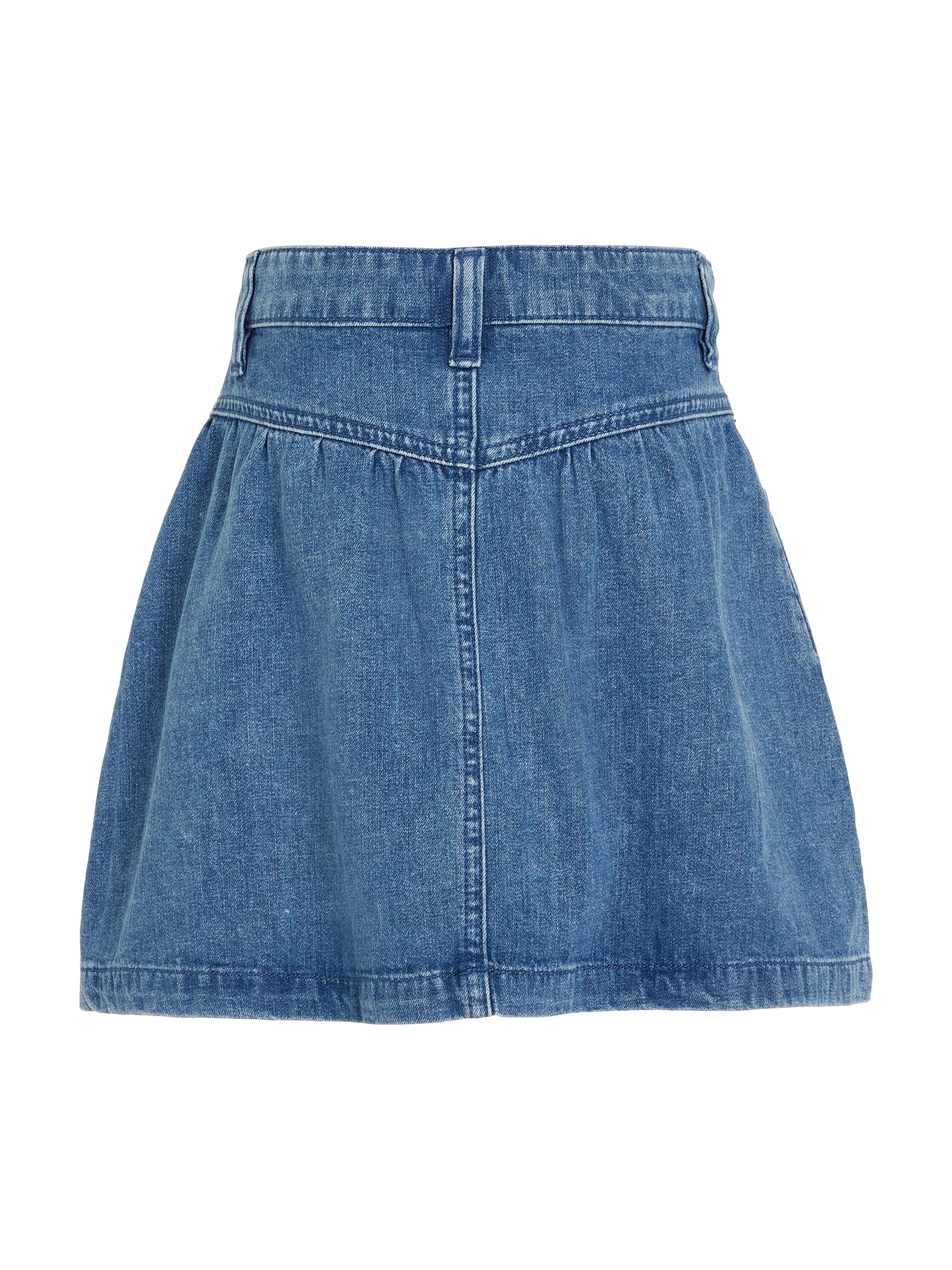 Tommy Hilfiger A-Linien-Rock »DENIM FRONT YOKE DETAIL SKIRT«, Kinder bis 16 Jahre