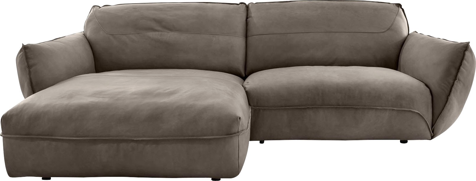 BETYPE Ecksofa »Be Type Be Chilled, L-Form«, in 2 Breiten mit stylischer und offener Nahtführung