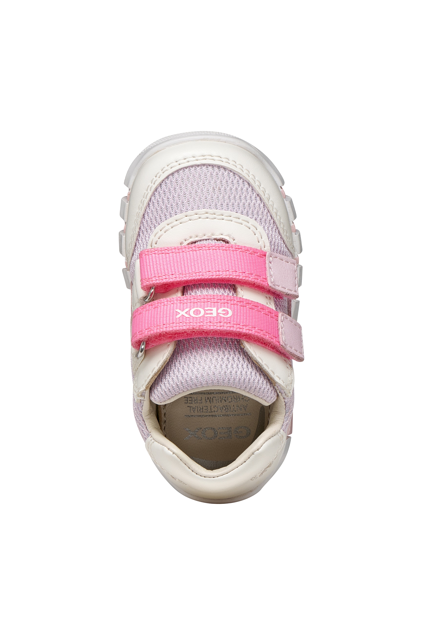 Geox Lauflernschuh »B IUPIDOO GIRL«  Babyschuh im Pastell-Look, Größenschablone zum Download