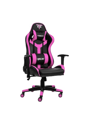 Hyrican Gaming-Stuhl »"Striker Copilot" schwarz/pink, Kunstleder, ergonomischer... kaufen