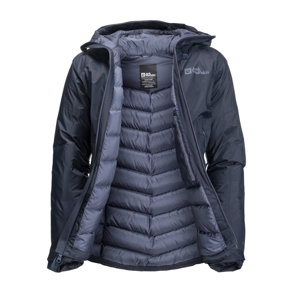 Jack Wolfskin Daunenjacke »CYROX 2L DOWN JKT W«, mit Kapuze