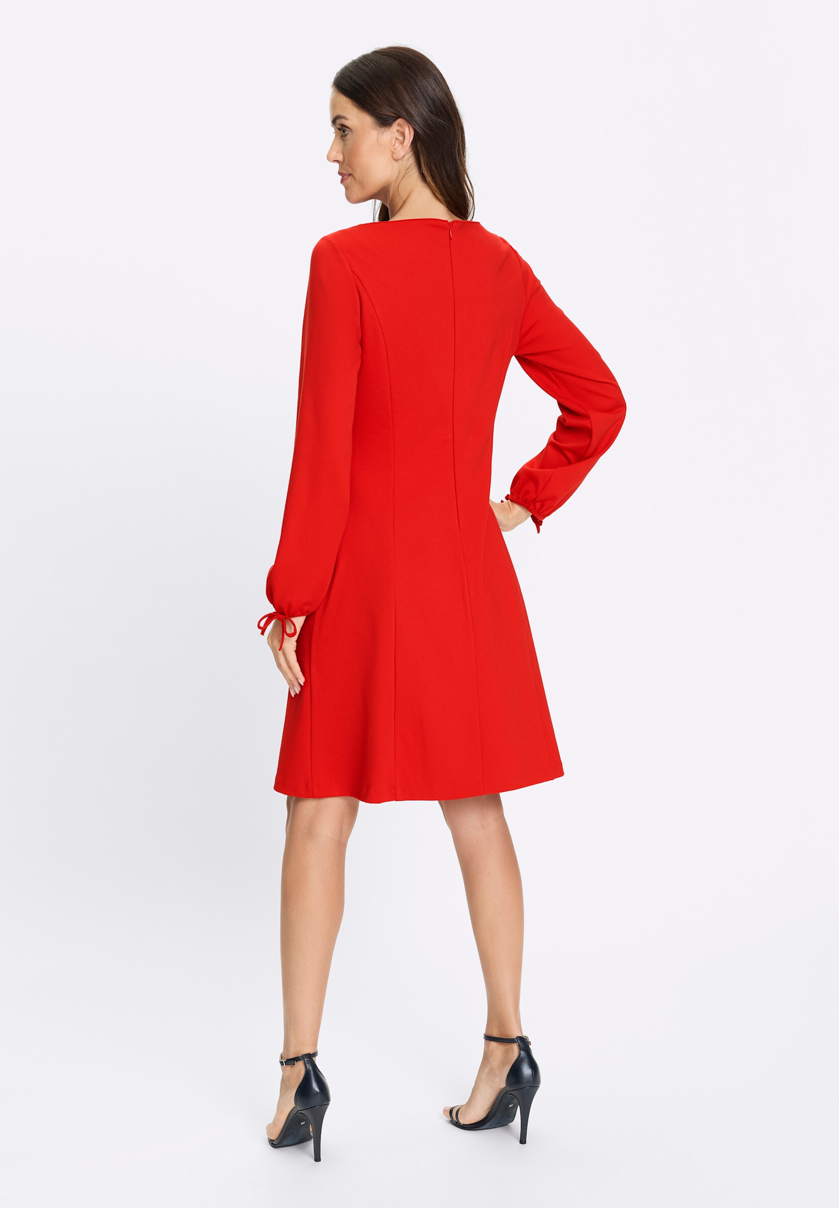 heine Shirtkleid »Jersey-Kleid Jerseykleid mit Ballonärmeln« Ohne Taschen