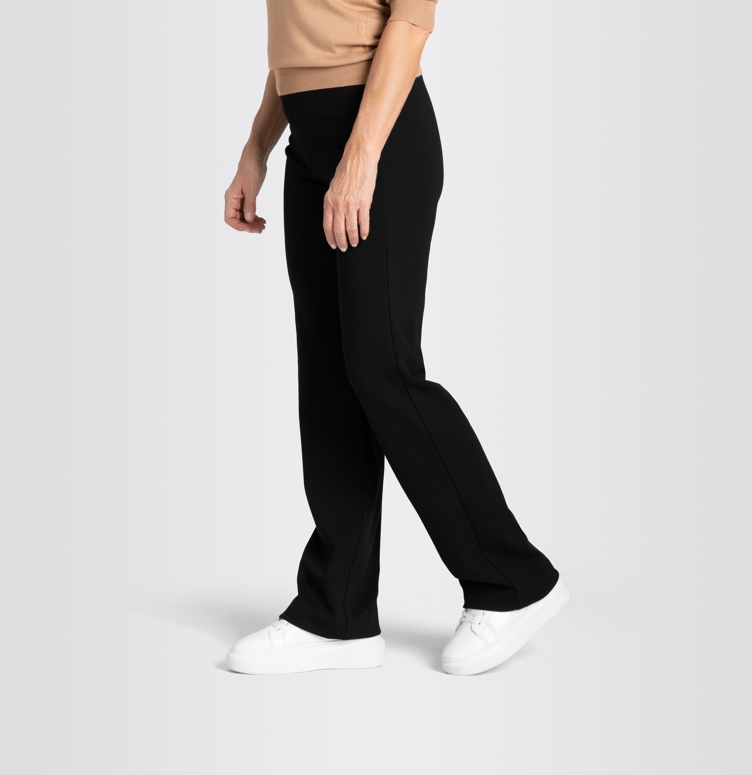 MAC Jeggings »Flare«, Weite bequeme Schlupfform