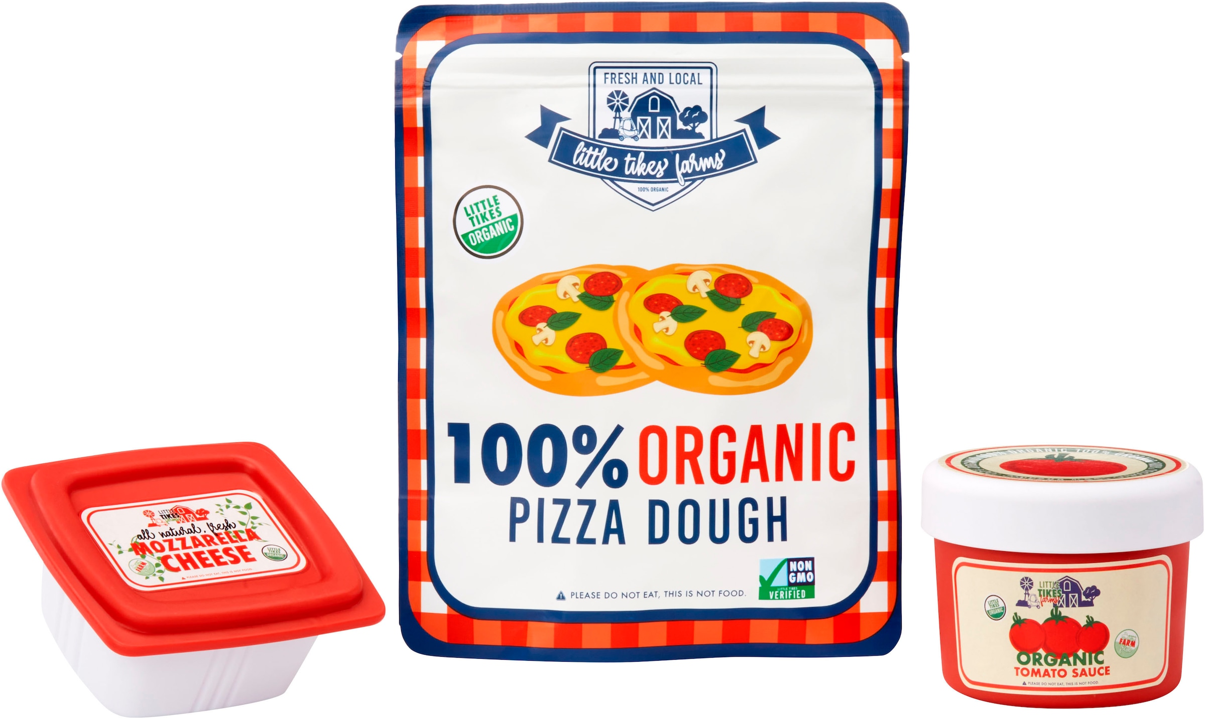 Little Tikes® Spiellebensmittel »Creative Chefs Pizza Kit«, (18 tlg.)
