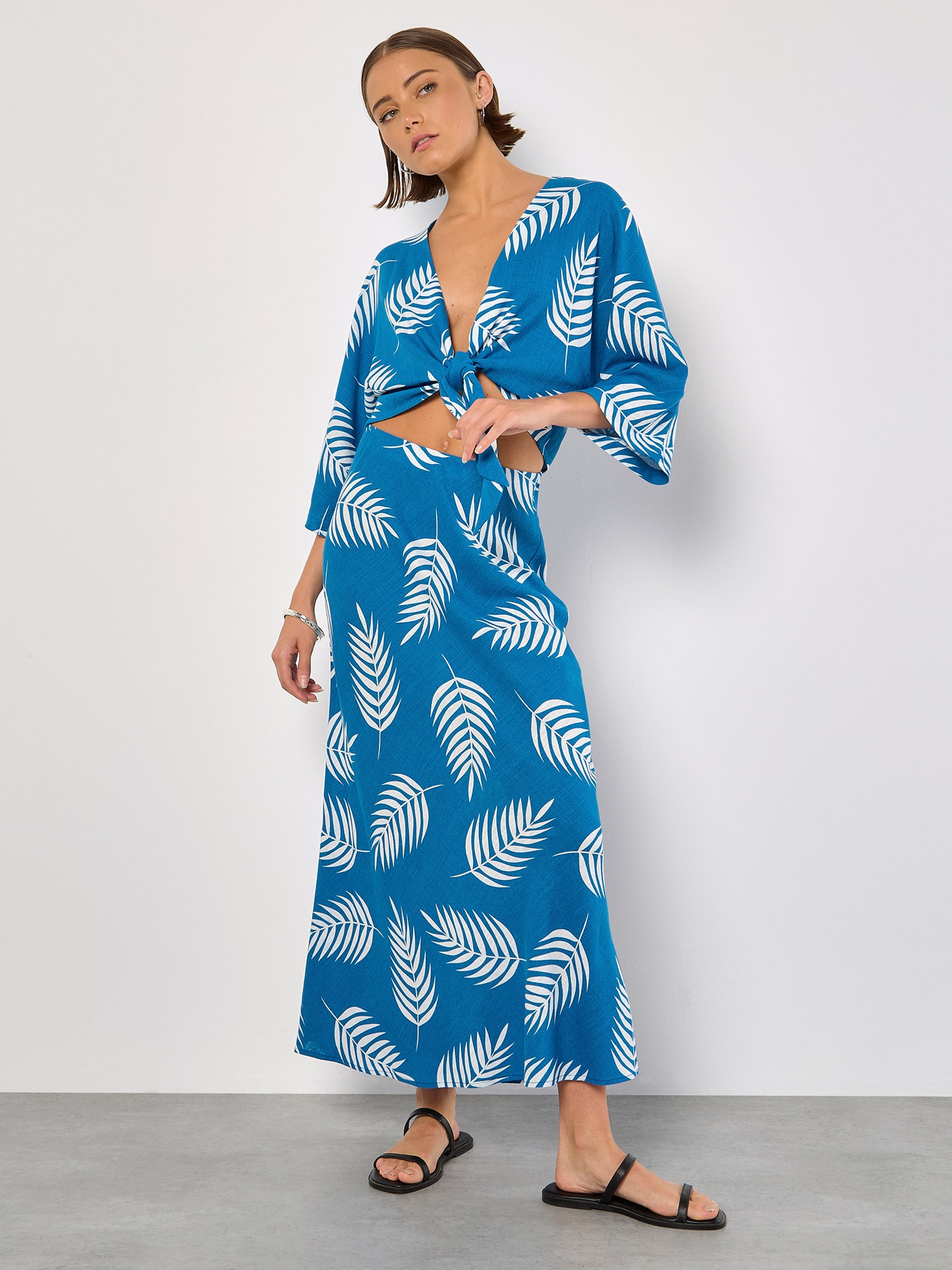 Apricot Klassische Bluse »Bluse« mit Knotenverschluss