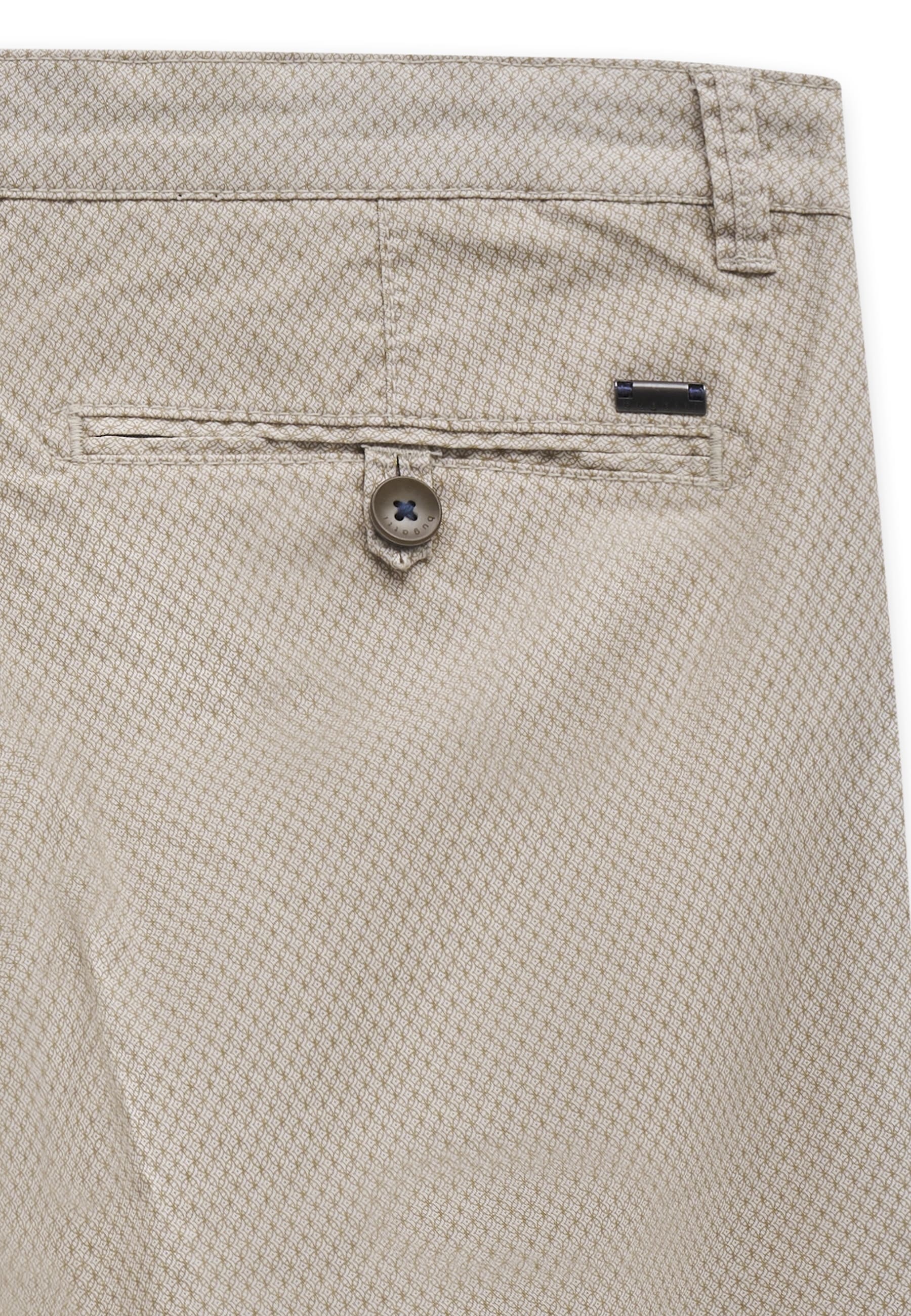 bugatti Chinoshorts »Feines Allover-Muster«  mit hoher Flexibilität