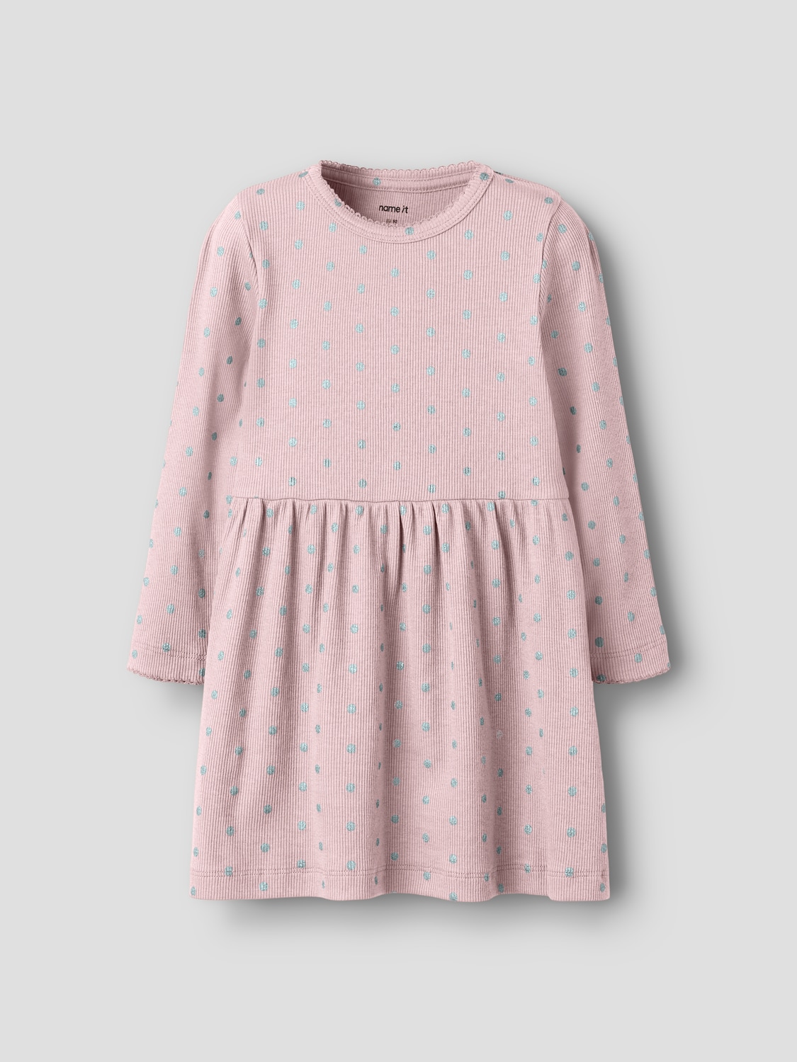 Name It Strickkleid »NMFLONA LS DRESS« Baumwollmischung, regular fit