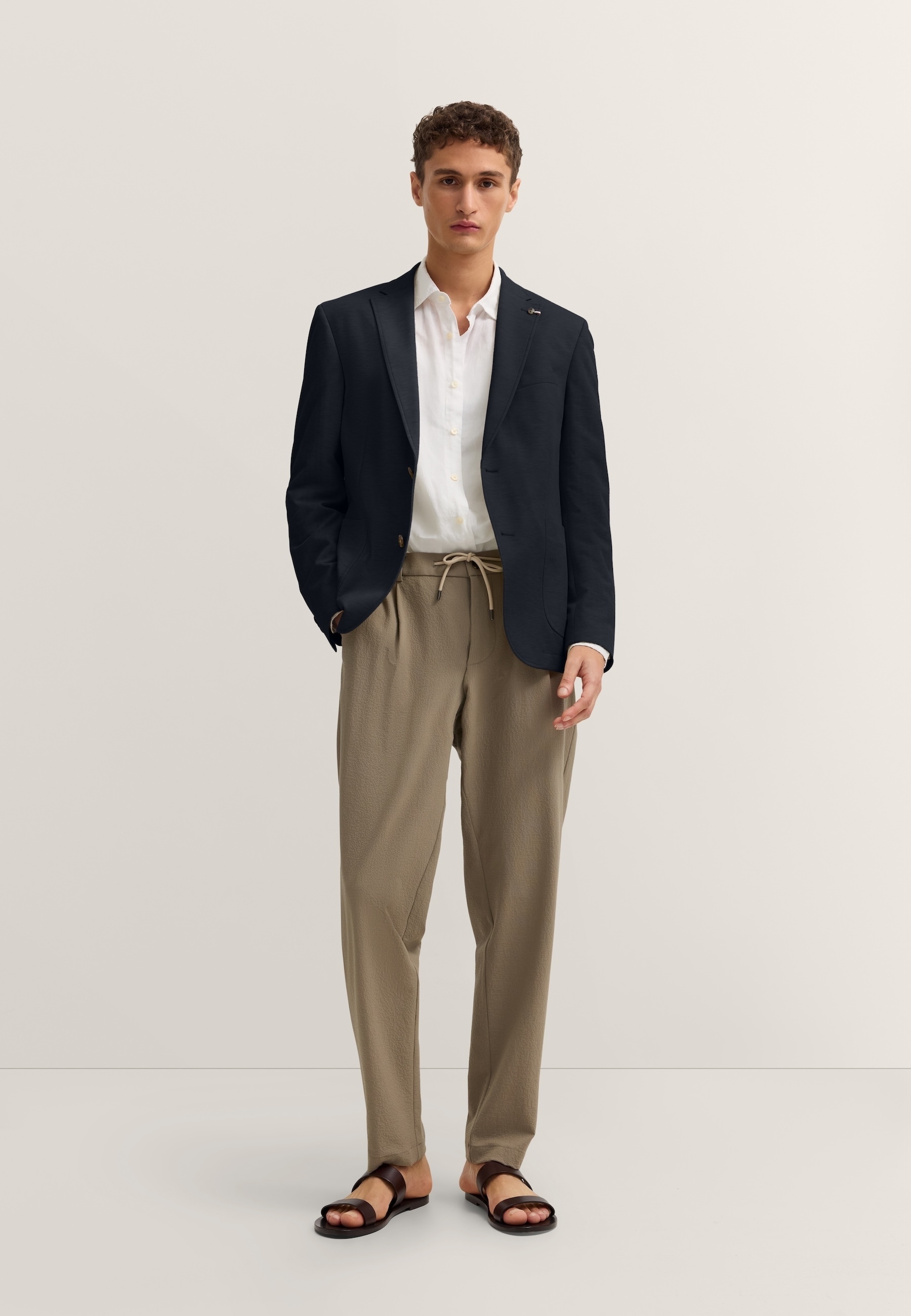 bugatti Sakko »Jersey-Artikel« mit Stretch Funktion