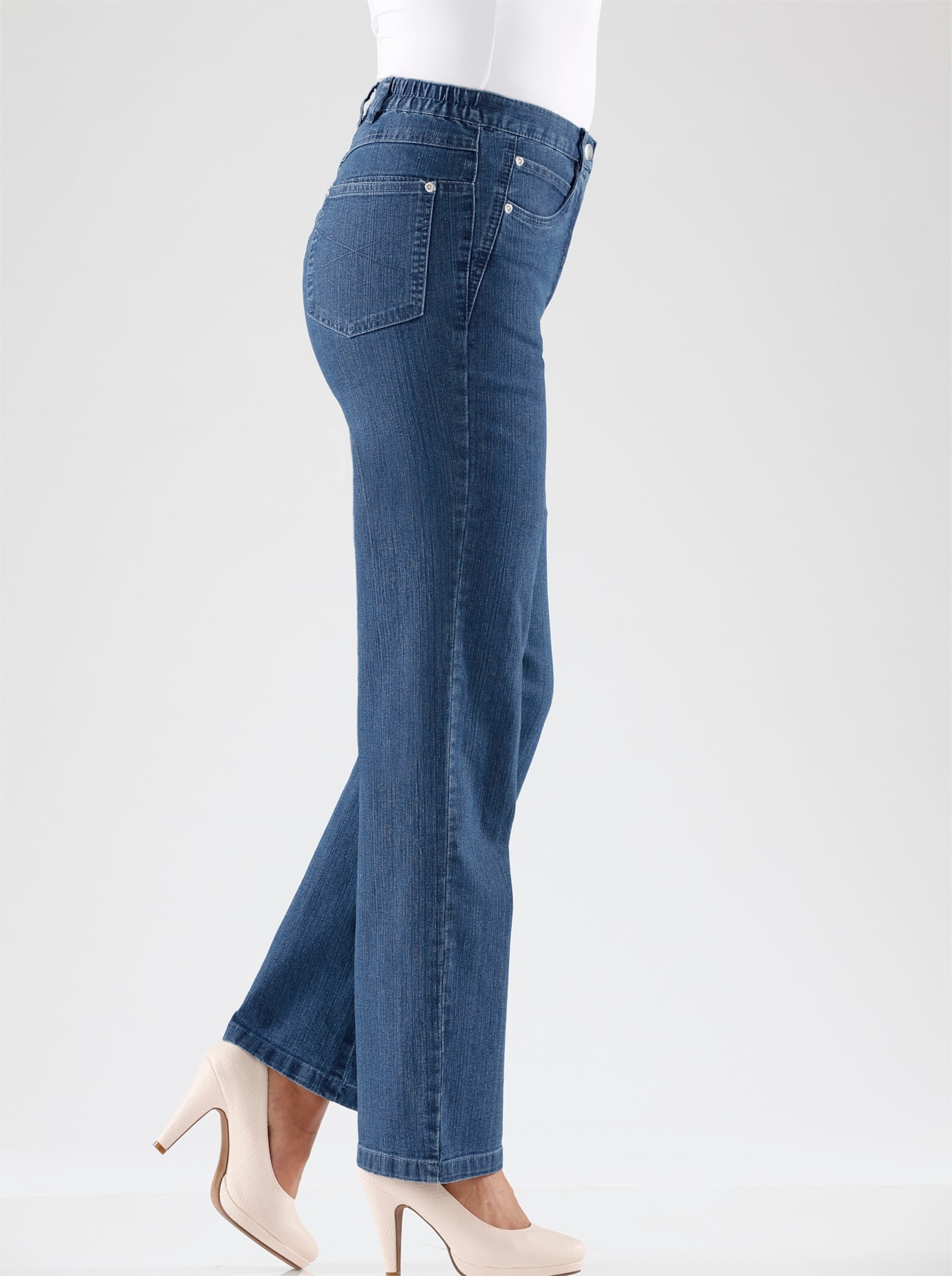 Casual Looks Dehnbund-Jeans, (1 tlg.)