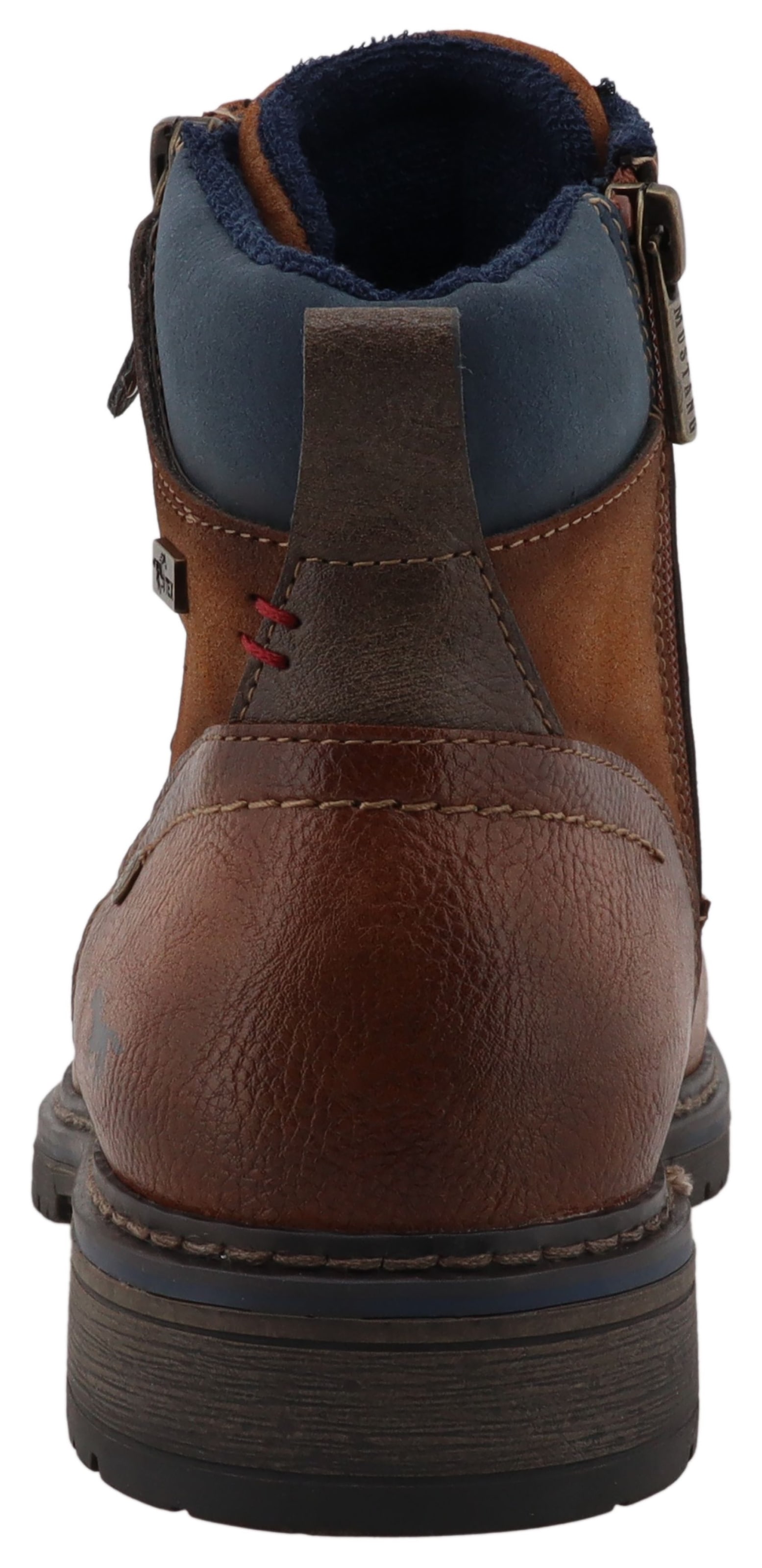 Mustang Shoes Schnürboots »Marcas«  Business Stiefel, Boots mit Textilfutter