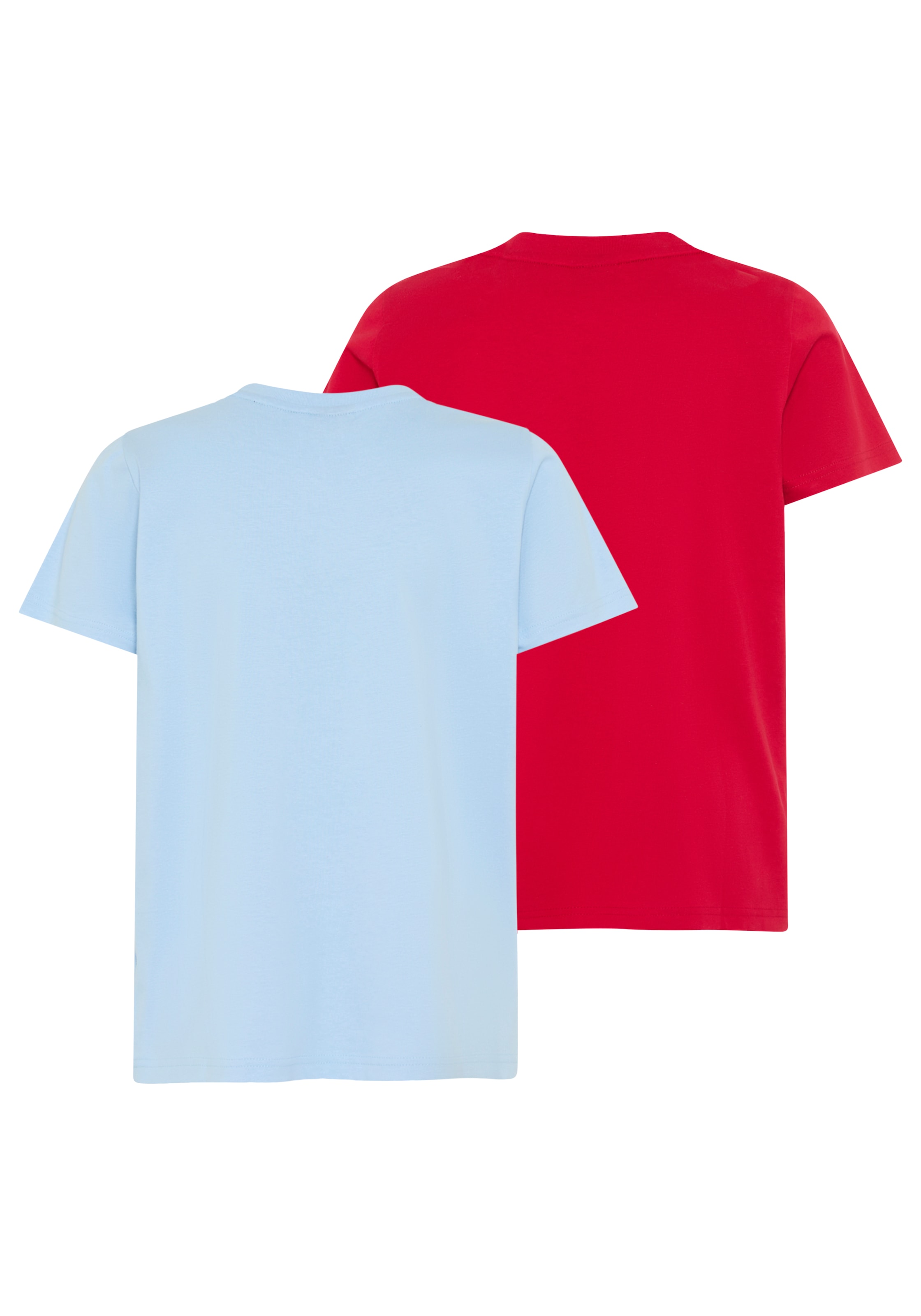 H.I.S T-Shirt »2er Pack T-Shirts HIS-Logo« Packung, 2,  modischer Stil, Kurzarm, mit Logodruck, aus Baumwolle, für Jungen