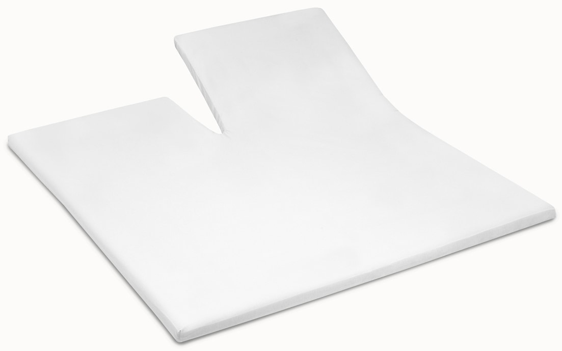 Cinderella Spannbettlaken »Cinderella Single-Split-Topper Stretch-Molton« für Matratzen bis 25 cm Höhe