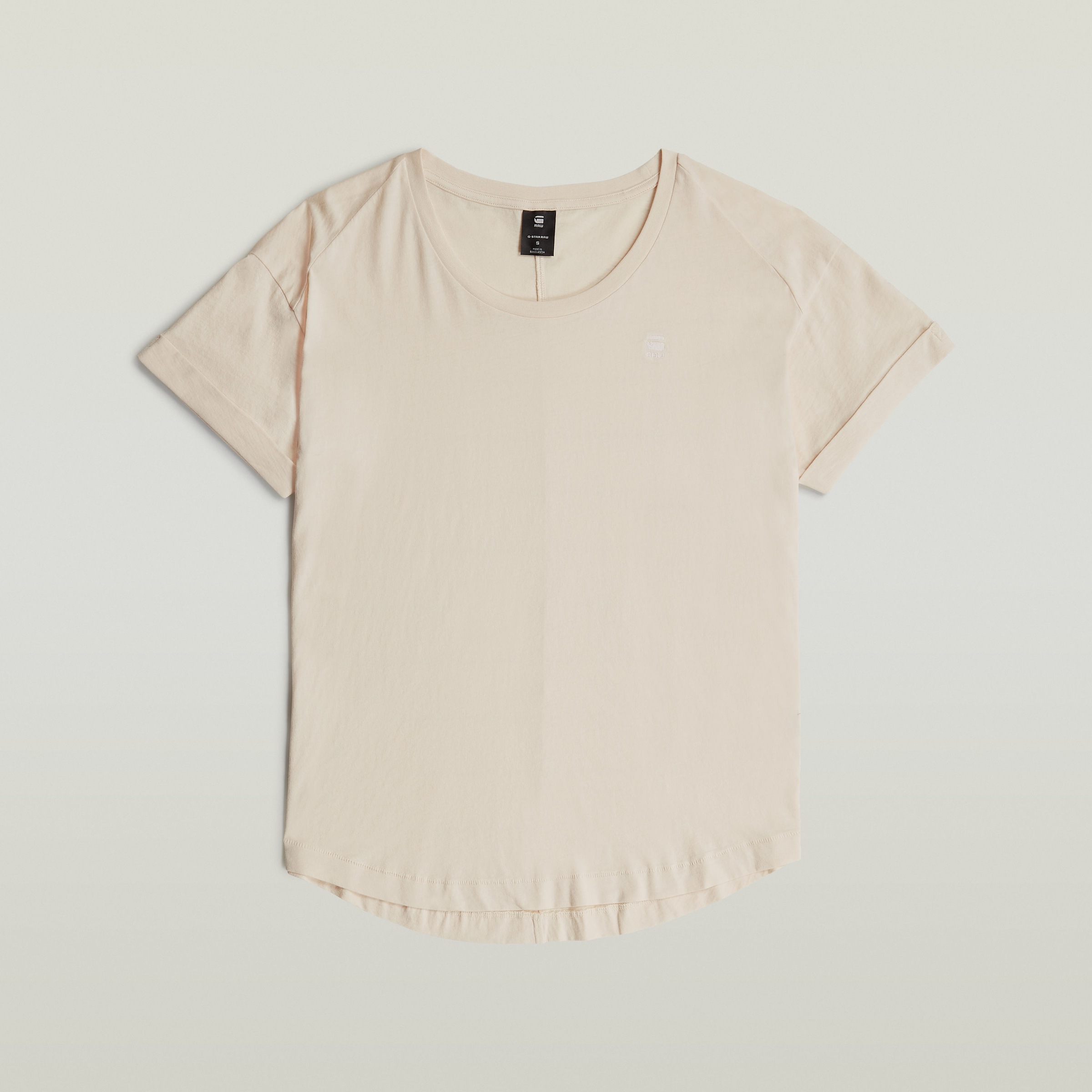 G-STAR T-Shirt »Rolled up«, mit umgeschlagenen Ärmeln