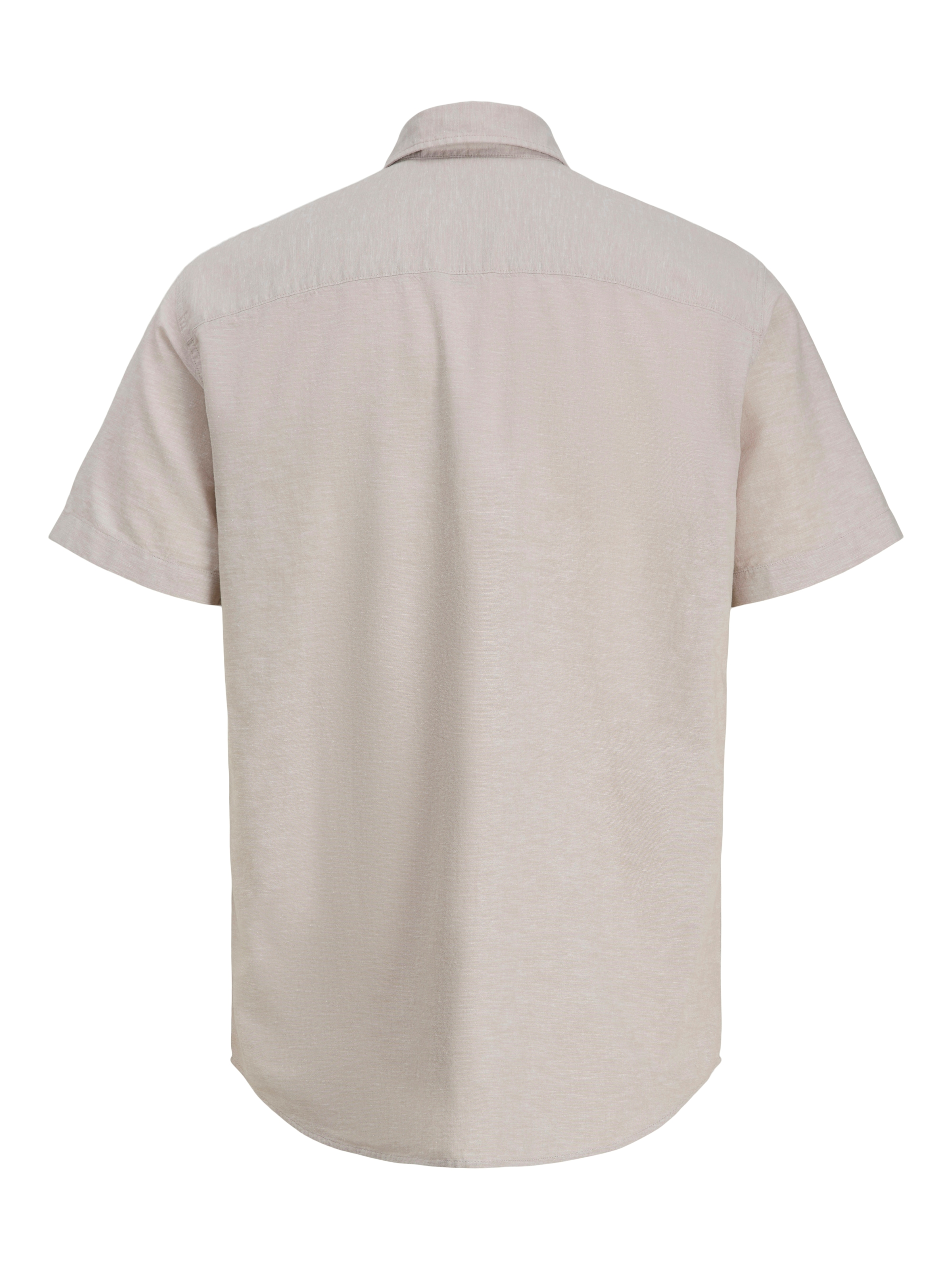 Jack & Jones PlusSize Kurzarmhemd »JJEBREEZE LINEN BLEND SHIRT S/S SN PLS« mit Leinen, regular fit
