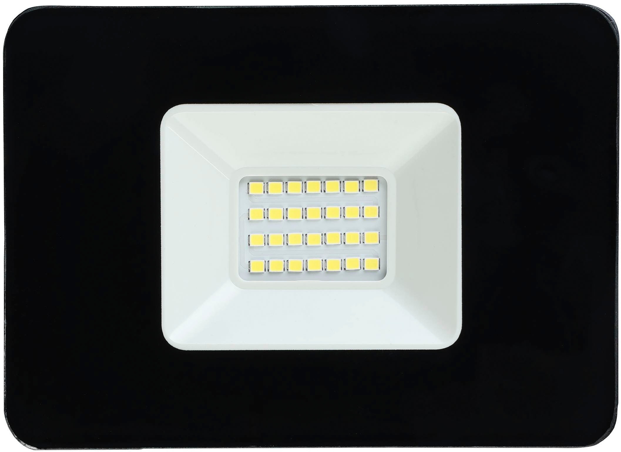 EGLO Wandleuchte »Faedo 3, Außen-Strahler, Außenleuchte, Wandstrahler, IP65, Lampe« LED-Modul 1 Stk. Kaltweiß Wand-/Deckenleuchte - L13 x H9,5 x AL3 cm - schwarz - 21W inkl.