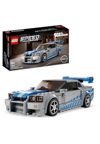 Konstruktionsspielsteine »2 Fast 2 Furious – Nissan Skyline GT-R (R34) (76917)«, (319...