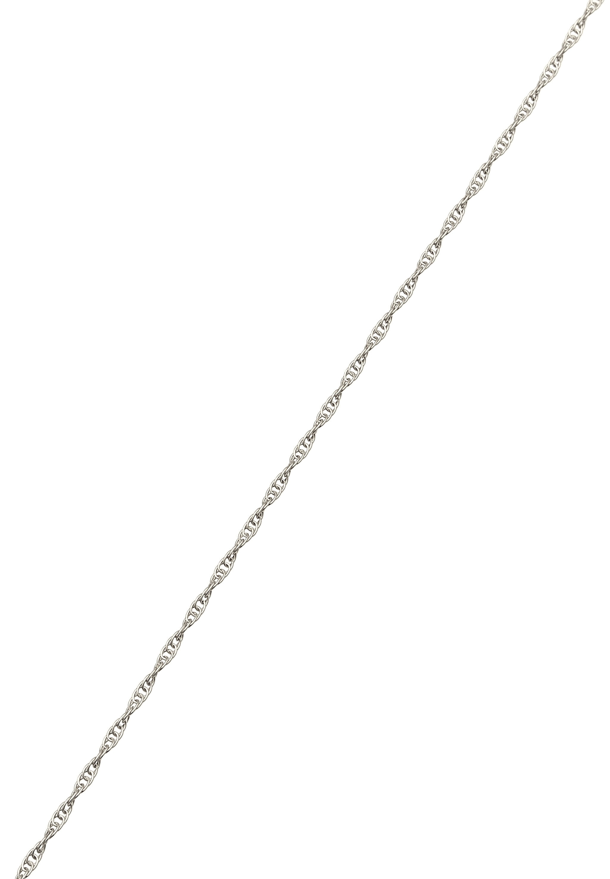 Kuzzoi Silberkette »Halskette Basic Gliederkette Gedreht 925 Sterling Silber«