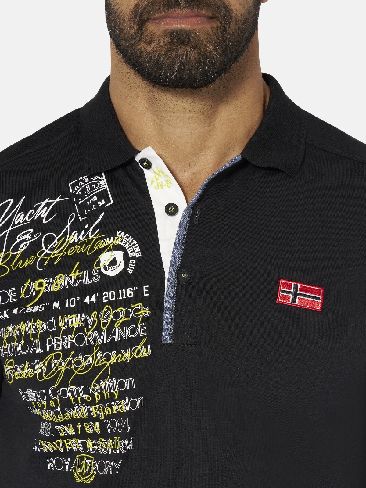 Jan Vanderstorm Poloshirt »Poloshirt JANO«
