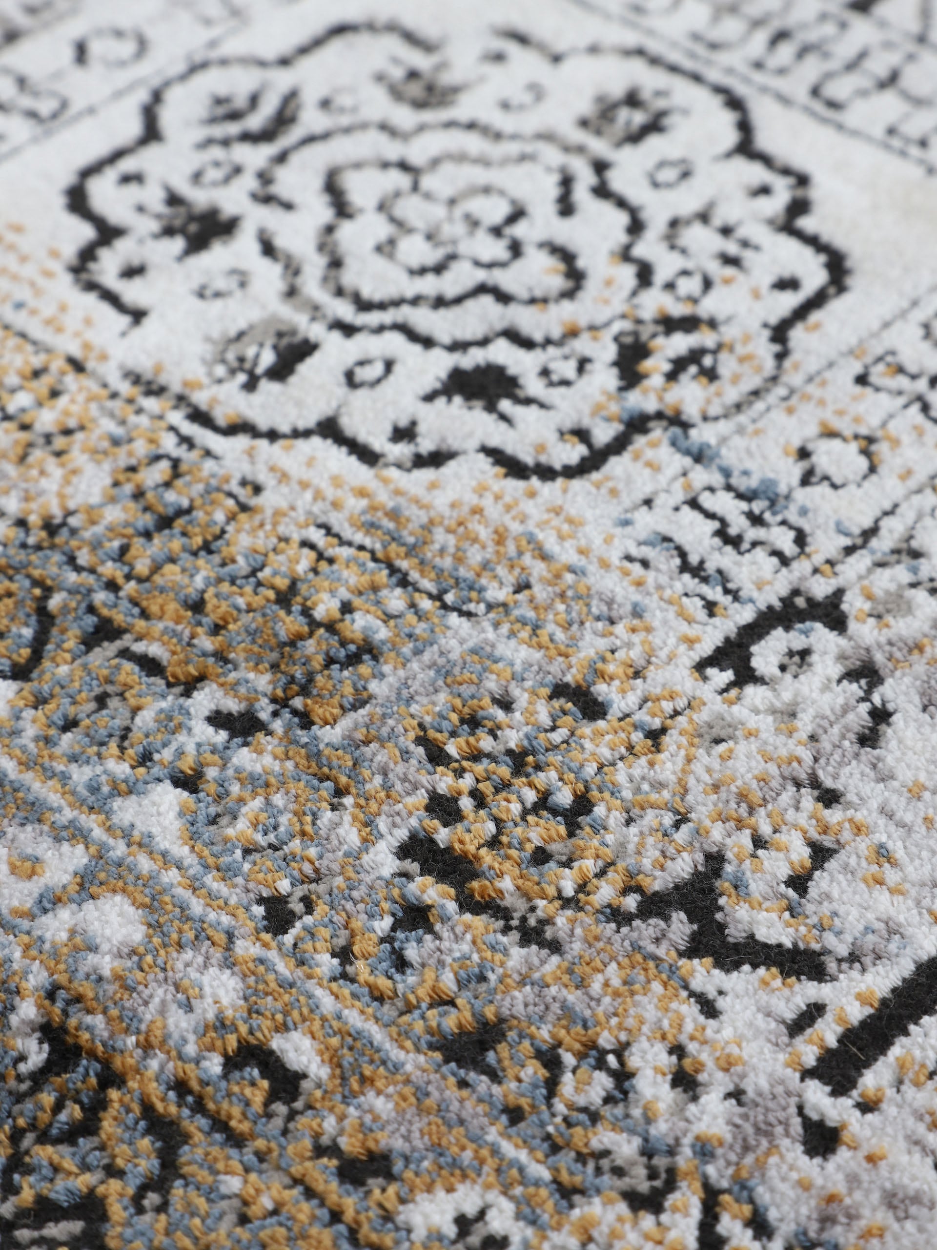 carpetfine Teppich »Vintage Liyath« rechteckig 8 mm Höhe hoher Viskoseanteil, im Vintage Look, Wohnzimmer