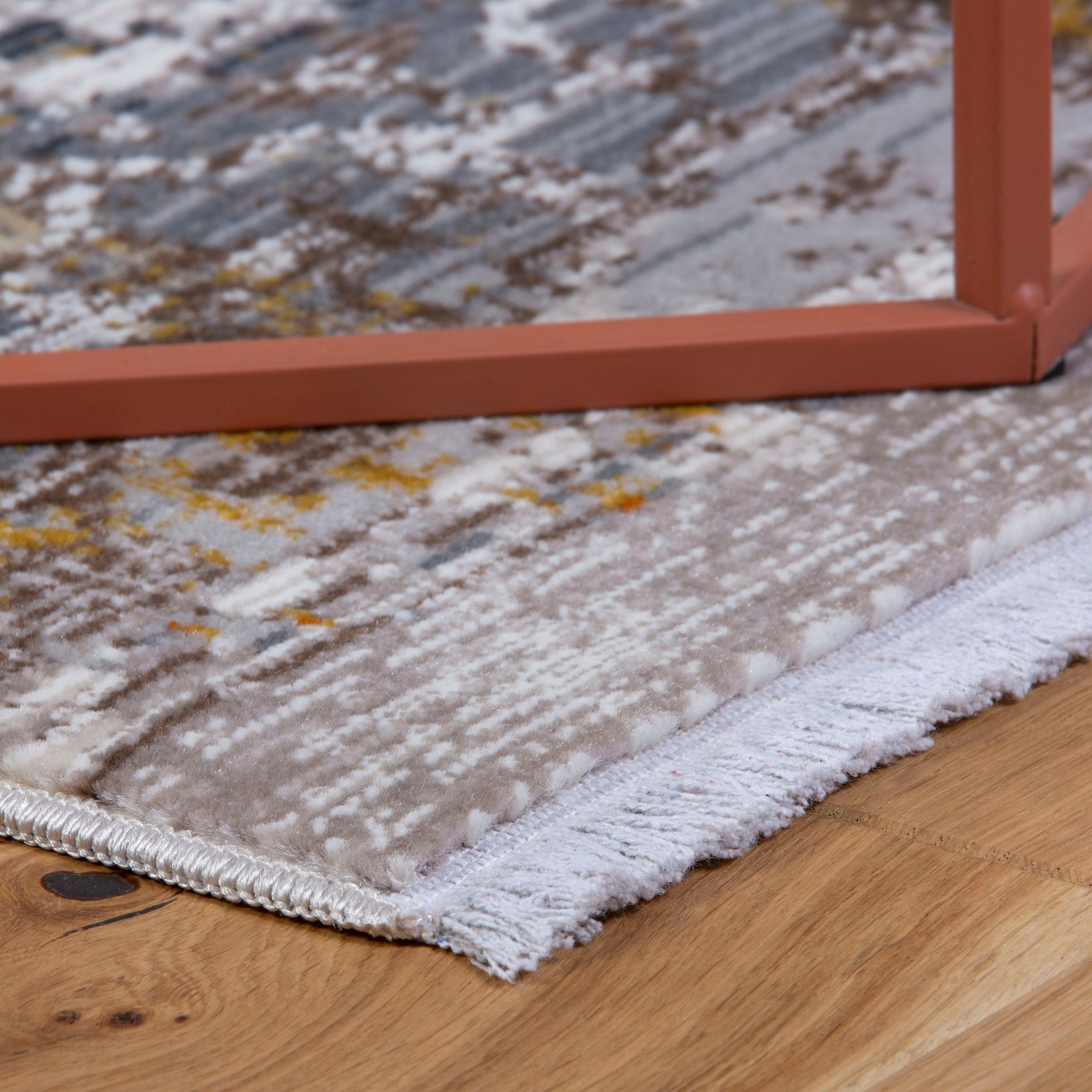 Obsession Teppich »My Inca 357« rechteckig 6 mm Höhe Kurzflor, Orient-Optik, mit Fransen