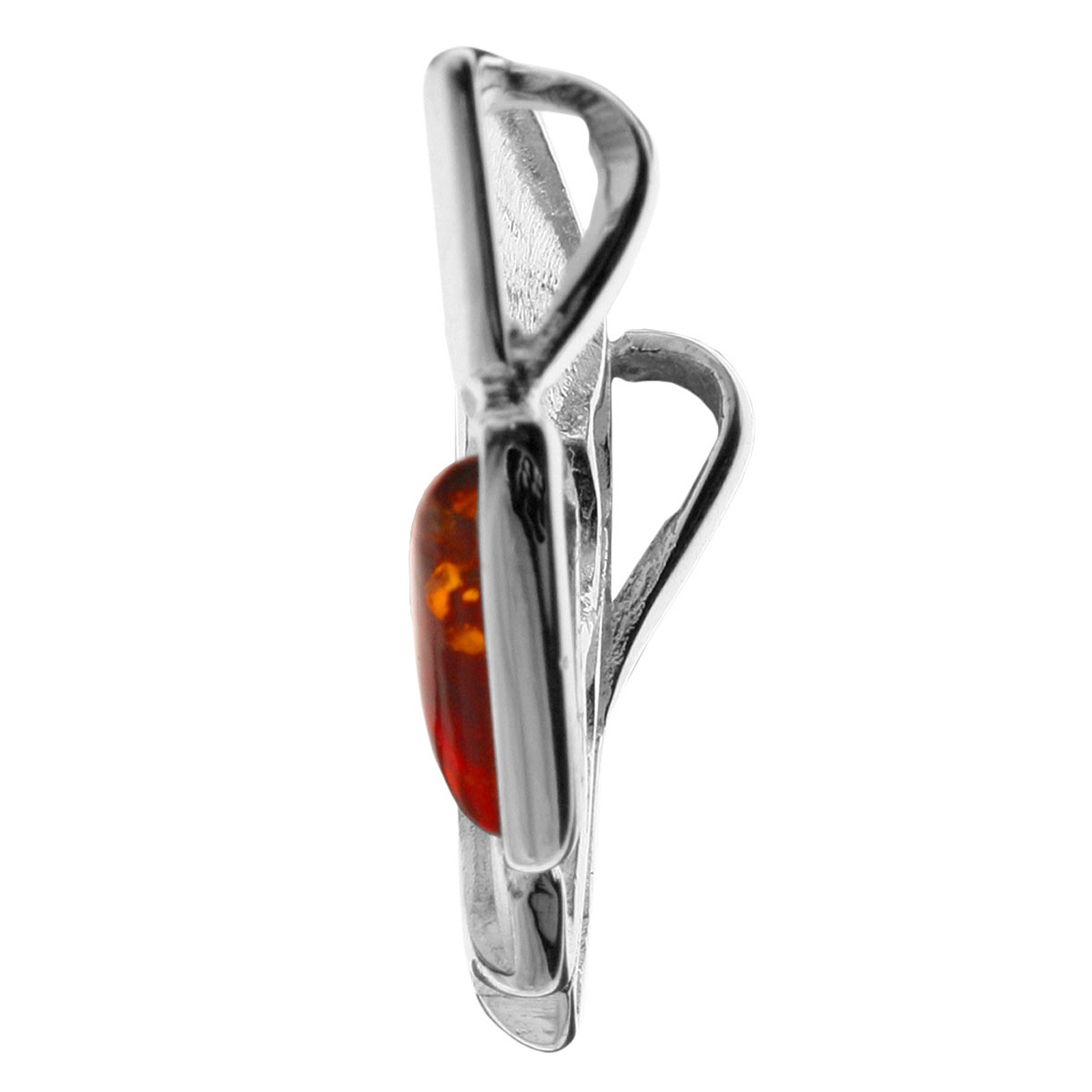 OSTSEE-SCHMUCK Kettenanhänger »- Gleiter-Benita - Silber 925/000 - Bernstein/Zirk.«