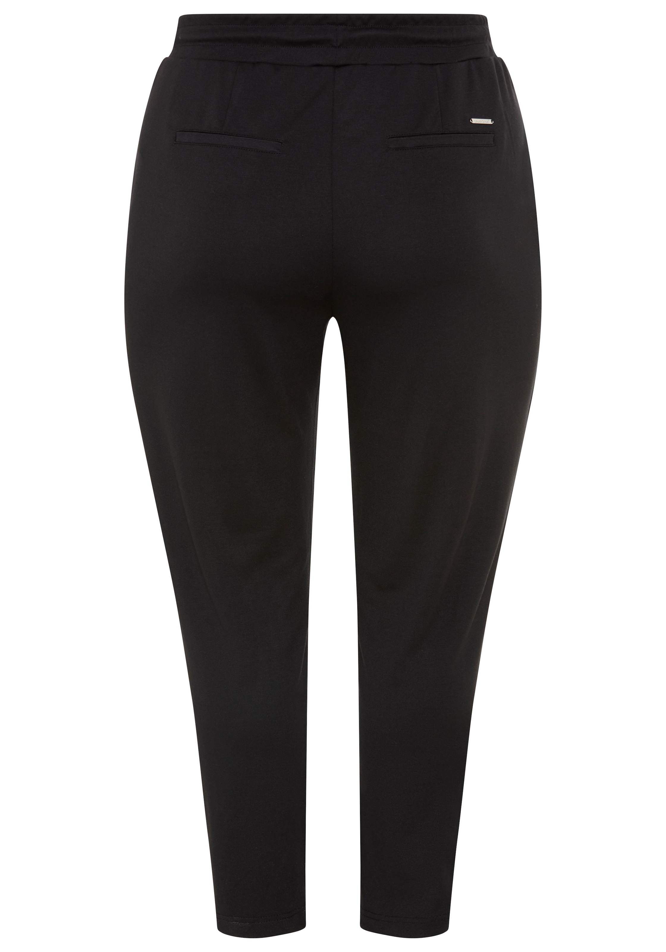 Laura Scott CURVE Jogger Pants  im sportiven Look aus formstabilem, elastischem Stoff - GROSSE GRÖSSE